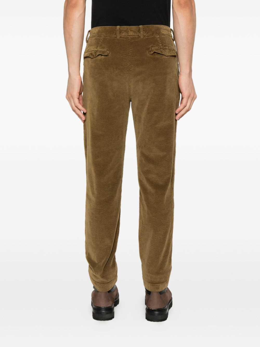 corduroy pocket trousers - 4
