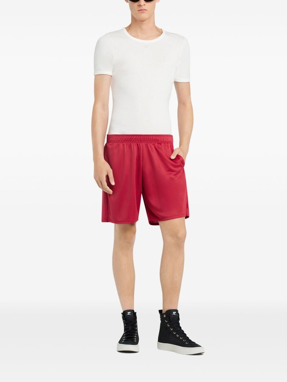 logo-patch shorts - 2