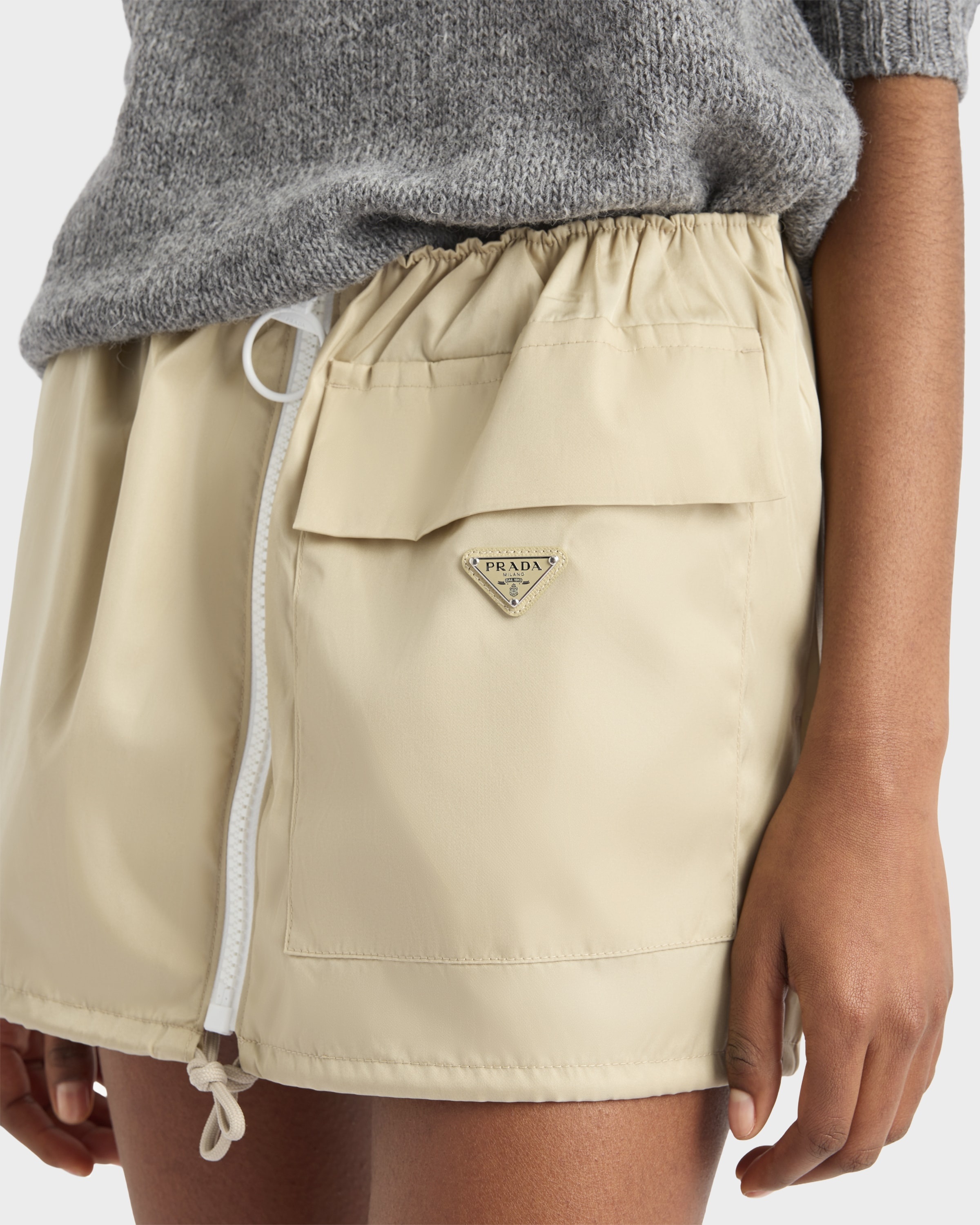 Re-Nylon miniskirt - 4