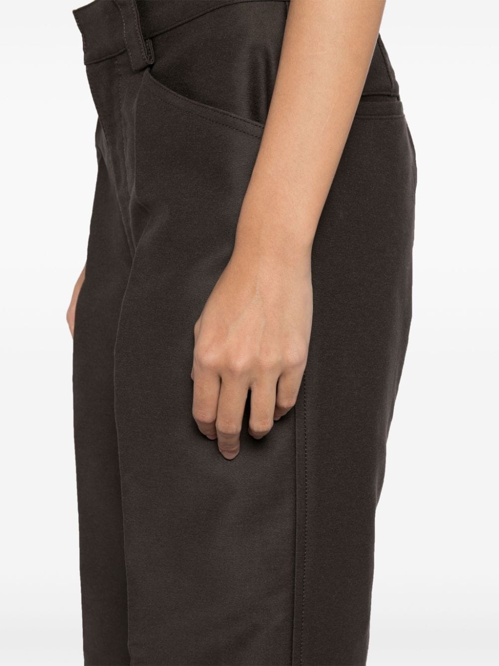 straight-leg trousers - 5