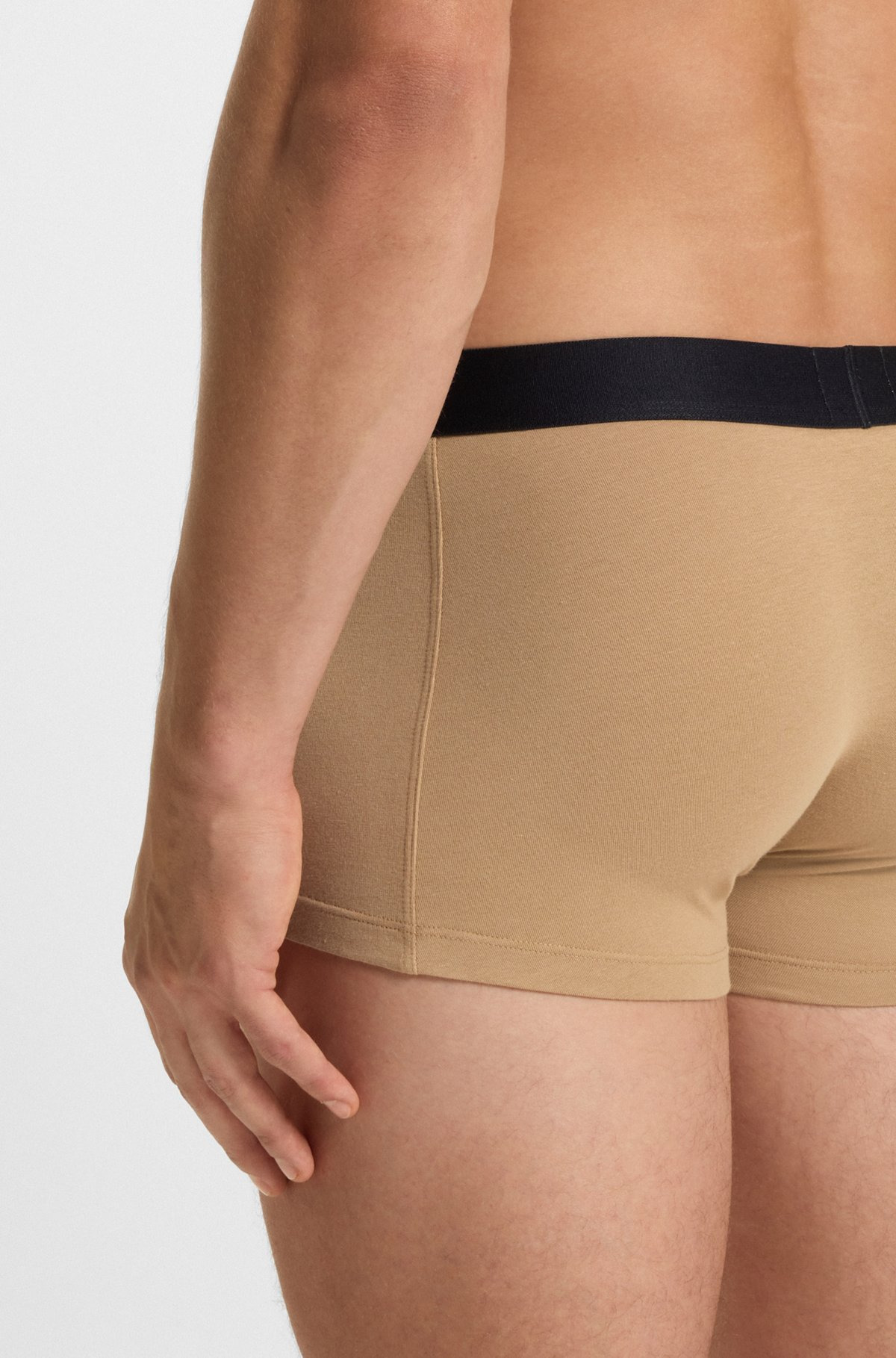 THREE-PACK OF STRETCH TRUNKS IN COTTON - 5