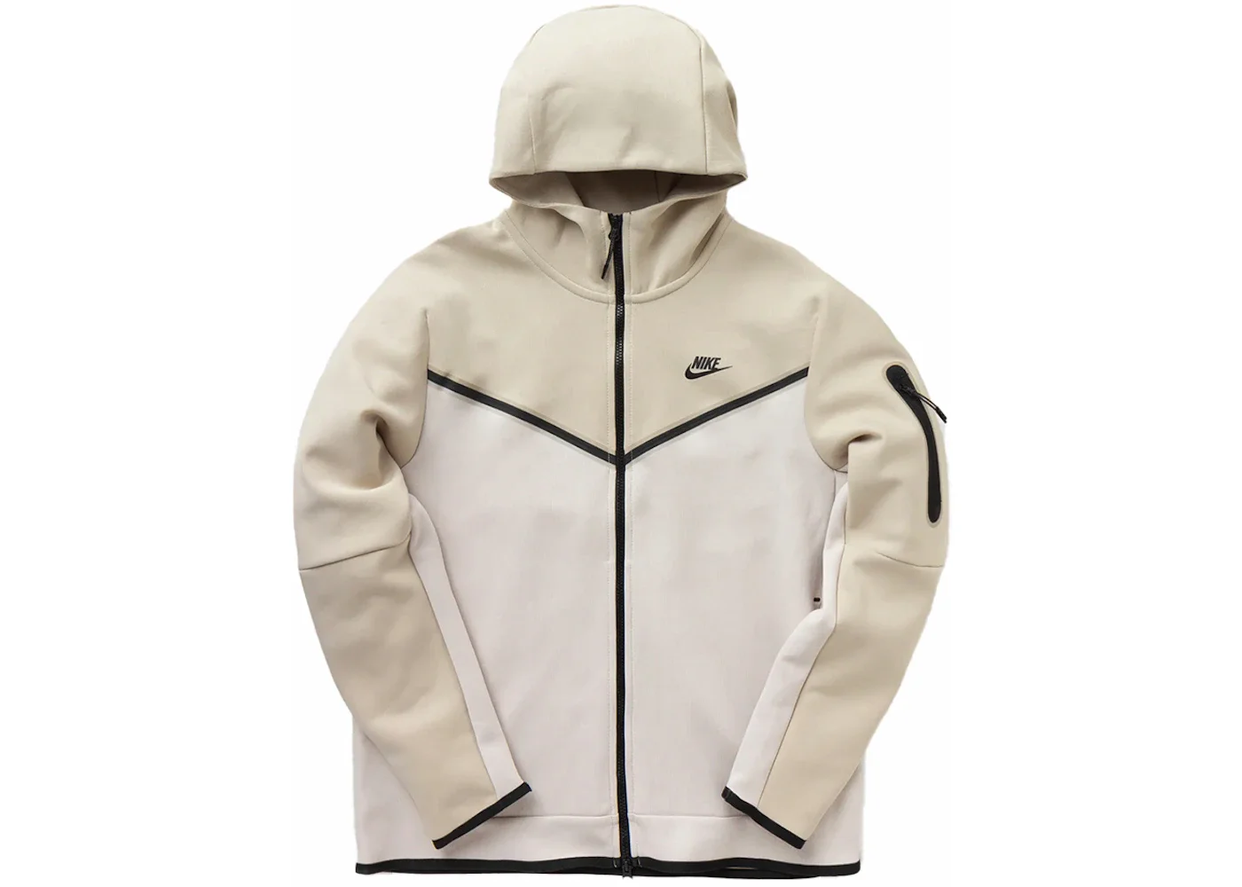 Nike Sportswear Tech Fleece Full Zip Hoodie Rattan/Orewood Brown/Black - 1
