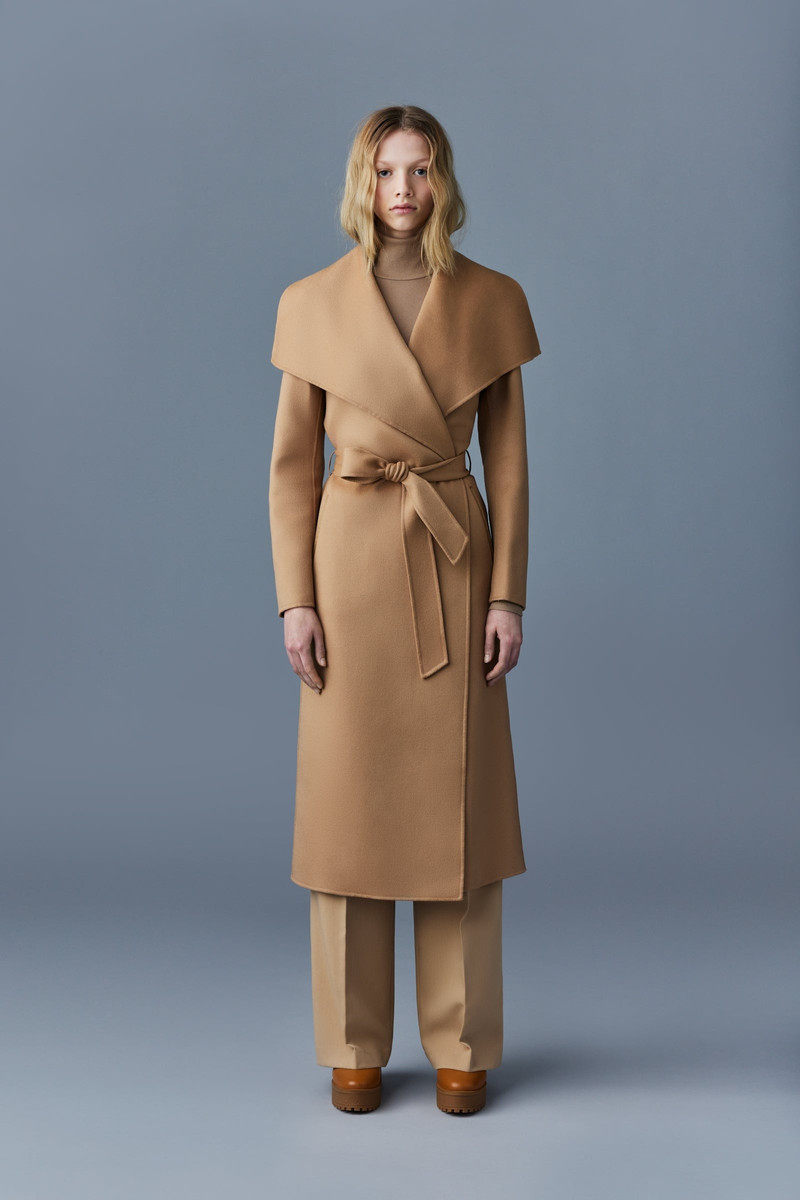 MACKAGE MAI-CN Double-face wool wrap coat outlook
