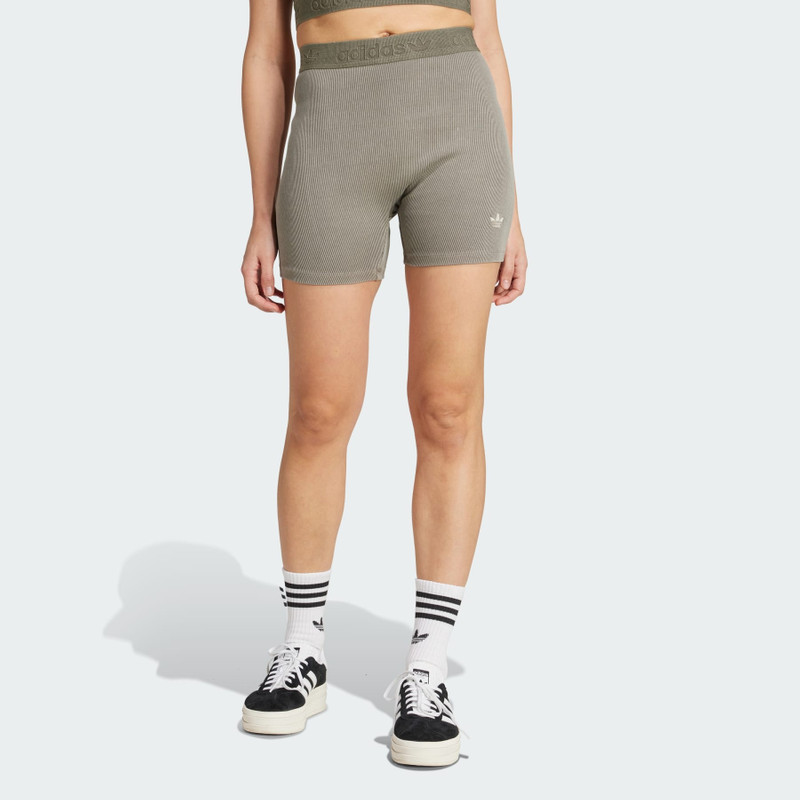 adidas Essentials Rib 1/4 Washed Shorts outlook