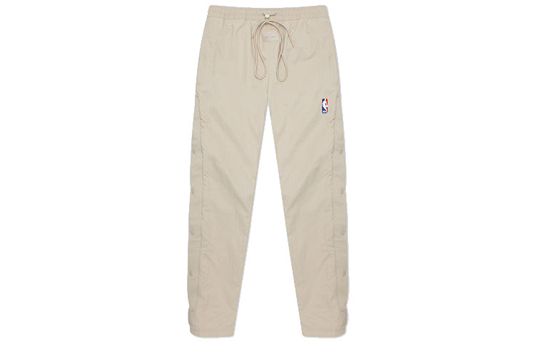 Nike x Fear of God x NBA Crossover Side Solid Color Sports Pants Gray CU4684-271 - 2