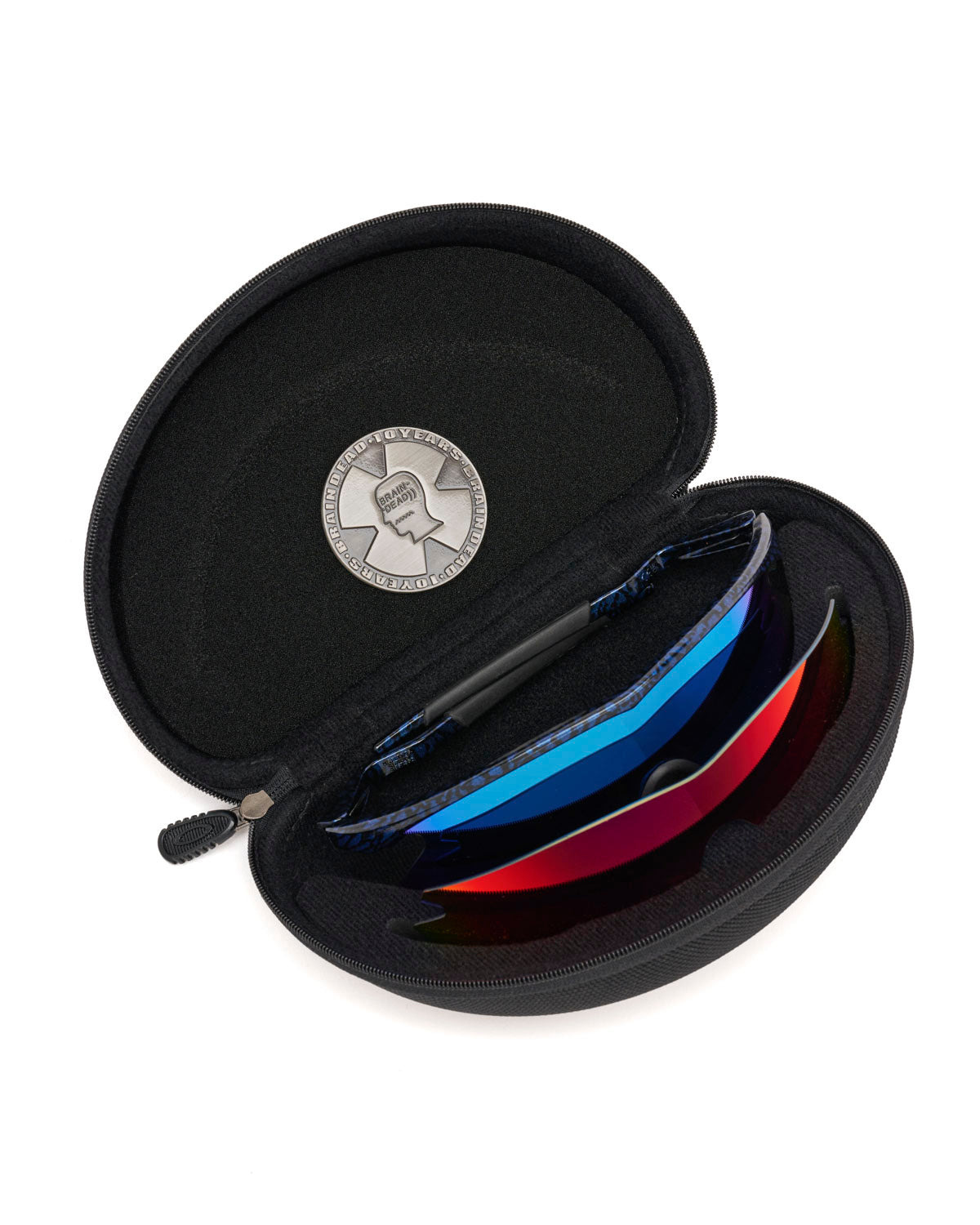 Brain Dead x Oakley Mumbo Sunglasses - Planet X/Prizm Sapphire - 4
