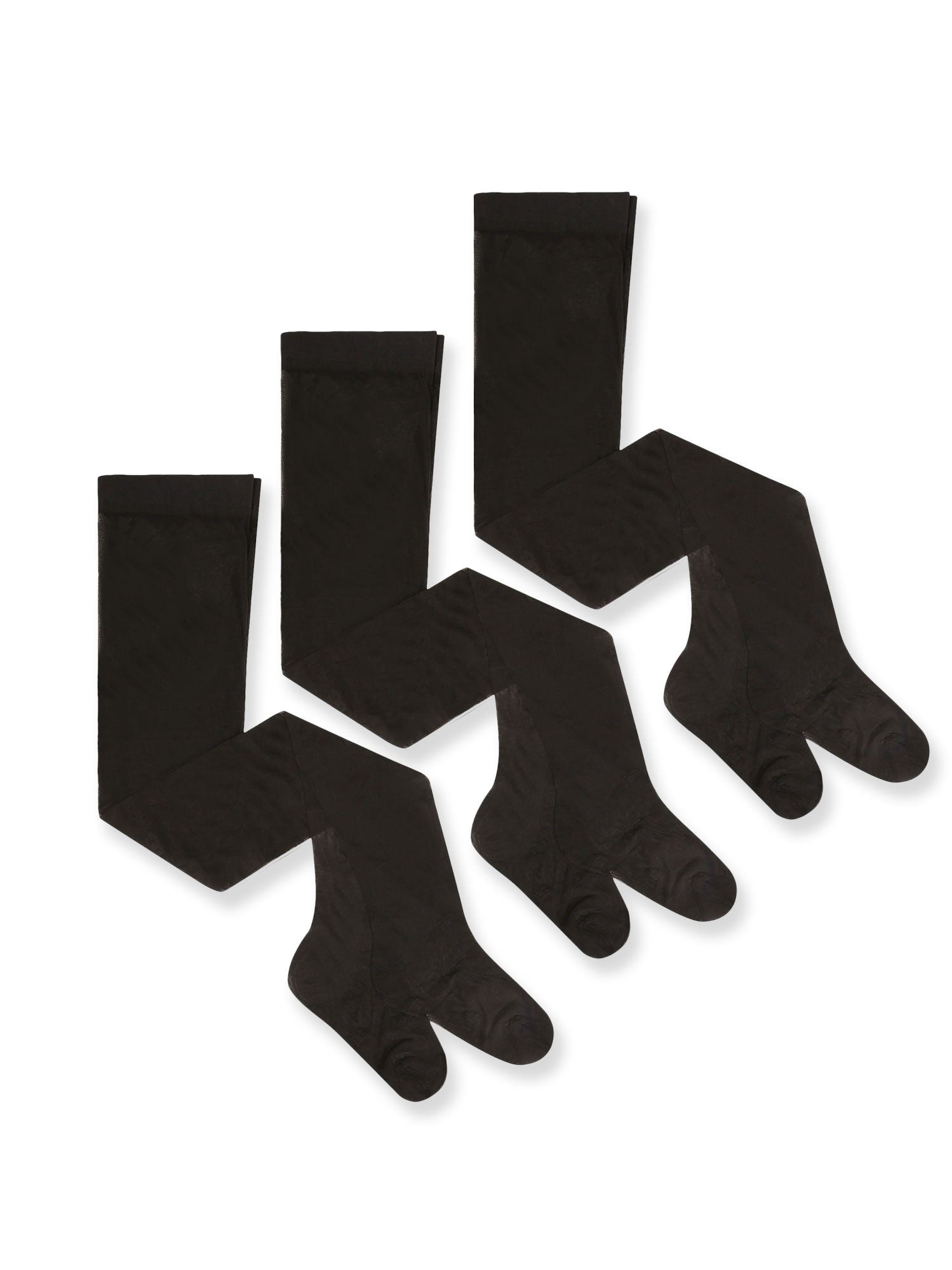 Tripack Stretch Nylon Socks - 3