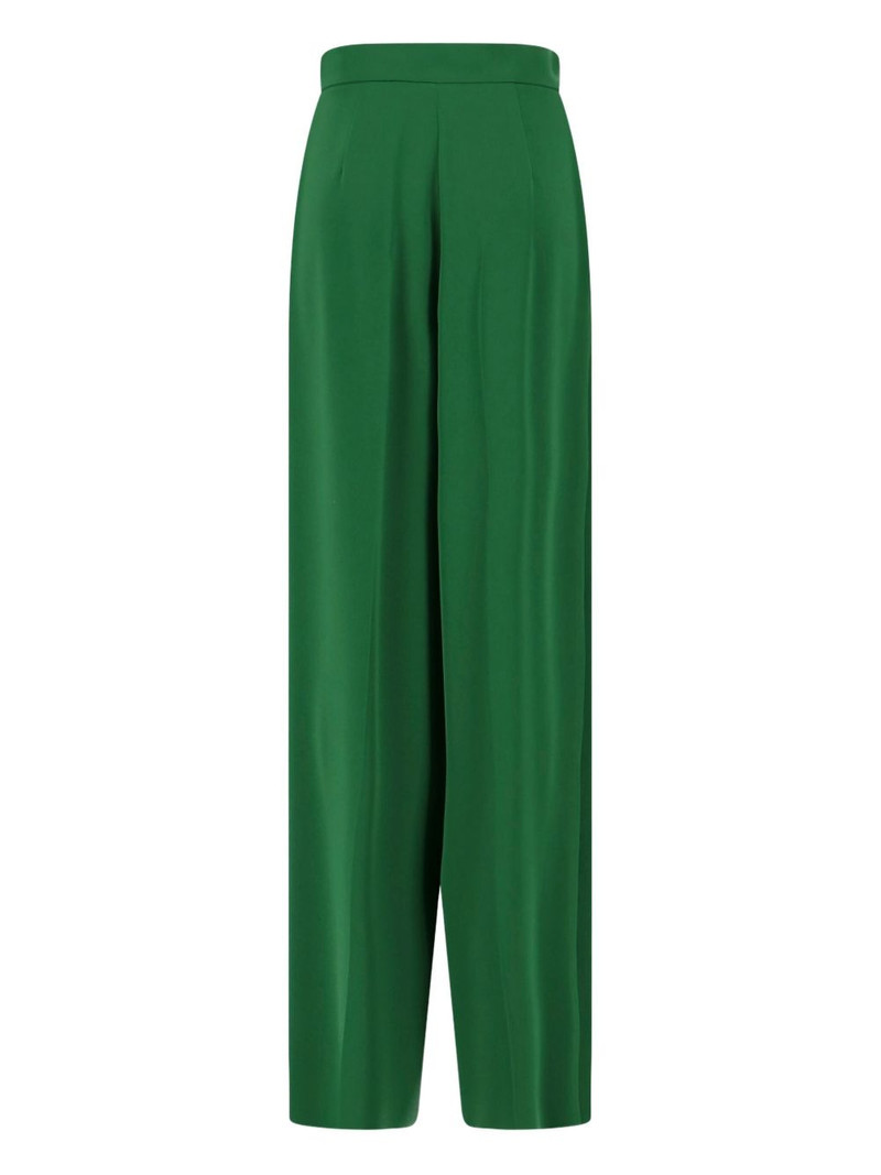Max Mara pleated straight trousers outlook