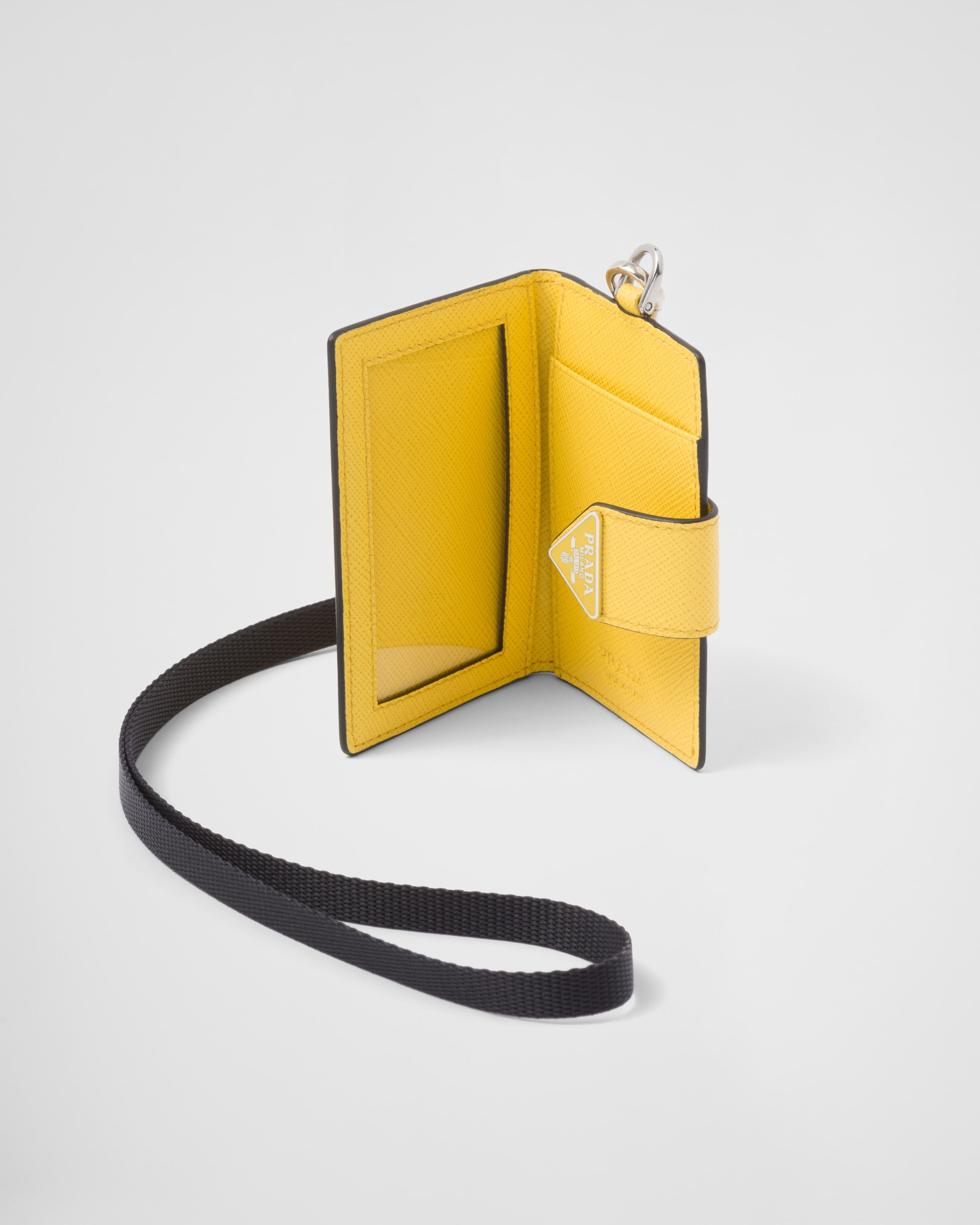 Saffiano and leather card holder - 2
