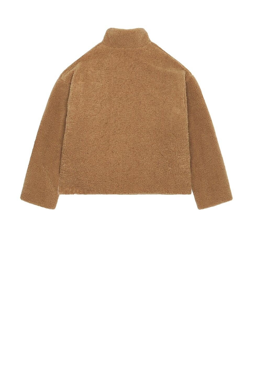 Devin Faux Shearling Dropped Shoulder Jacket - 2