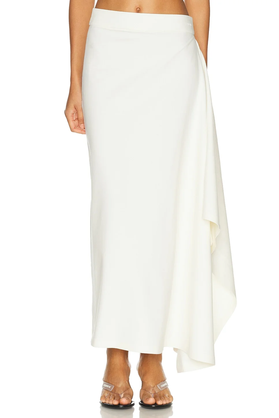Zero Waste Draped Long Skirt - 1