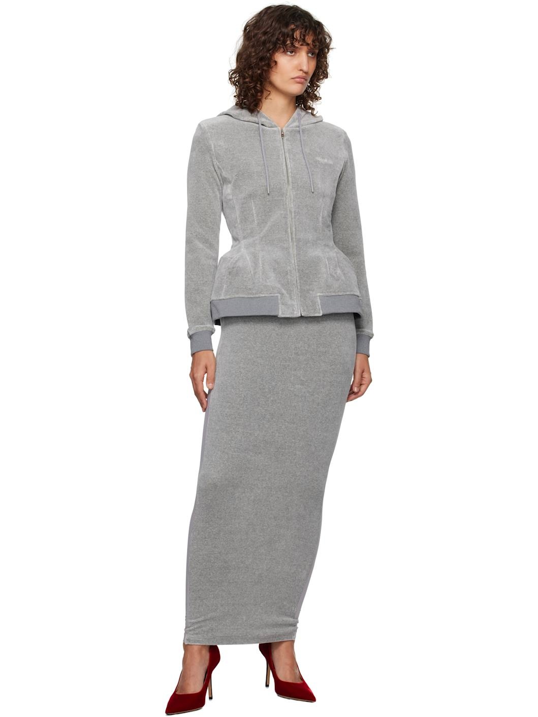 Gray Hybrid Skort - 4