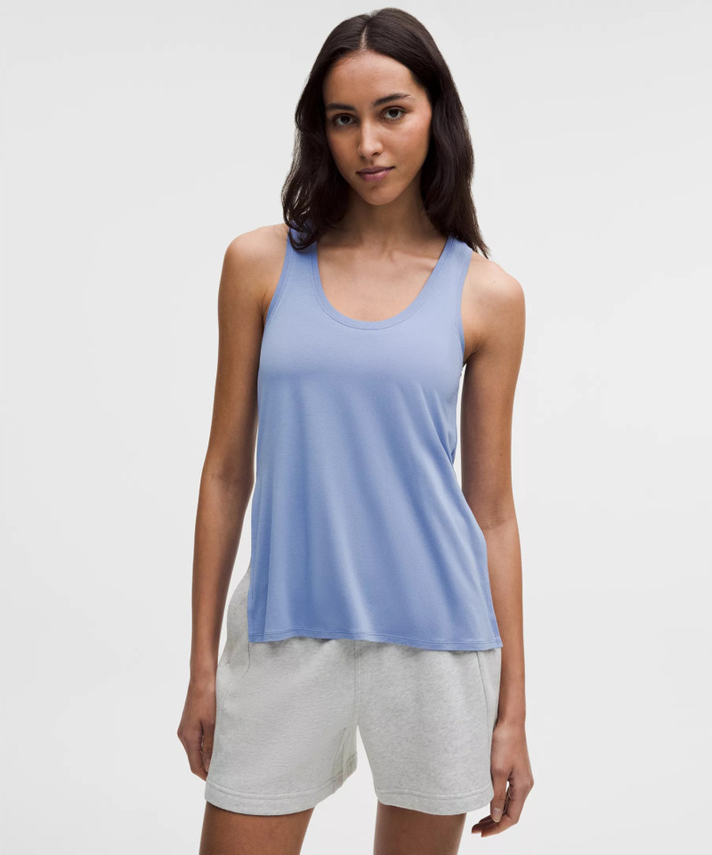SilkAppeal Side-Slit Tank Top 1