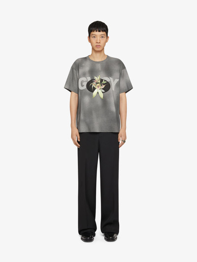 Givenchy GIVENCHY FLOWER BOXY FIT T-SHIRT IN TIE AND DYE COTTON outlook