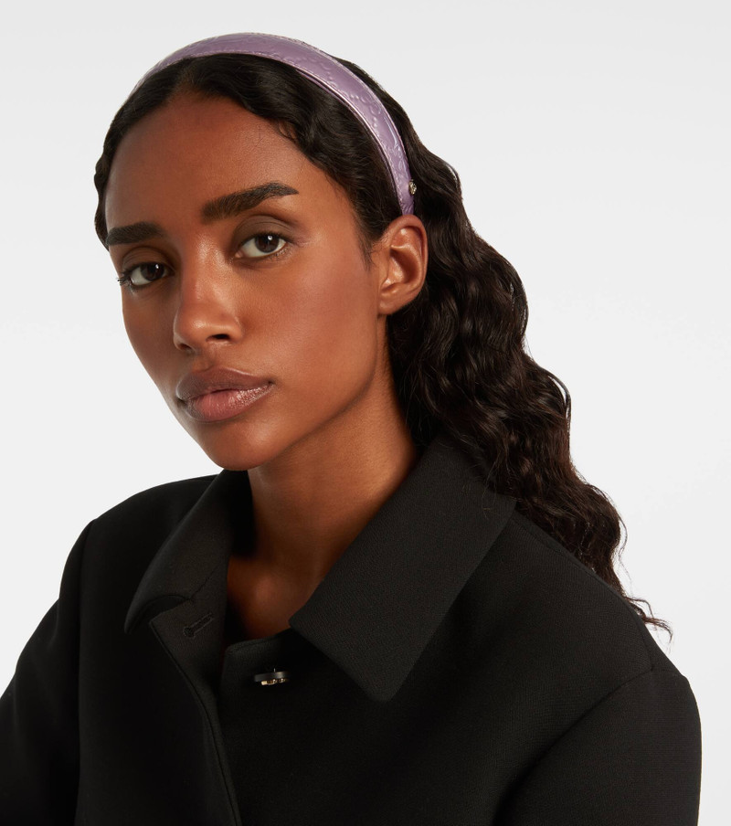 GUCCI Leather headband outlook