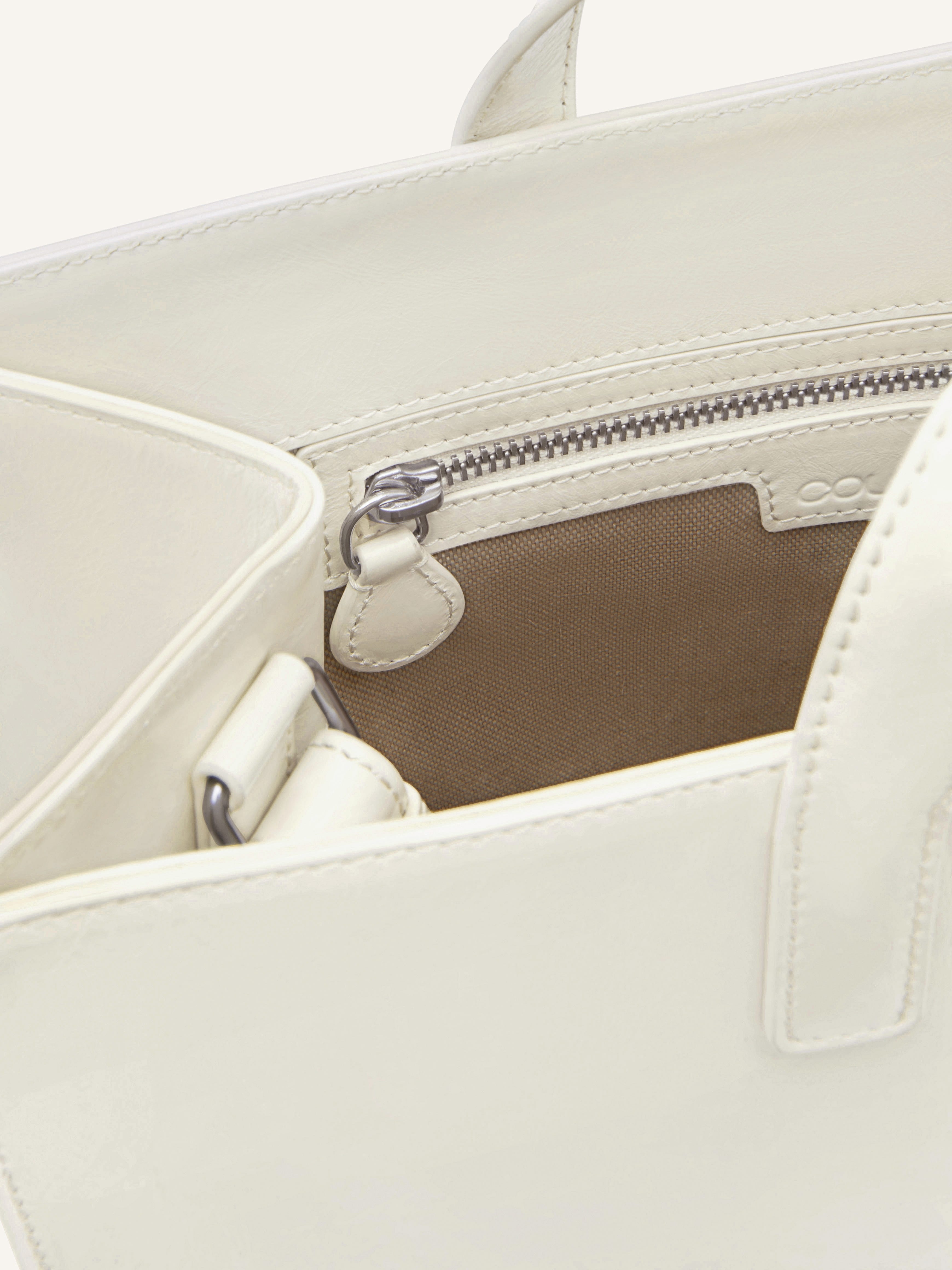 REEDITION NAPLACK LEATHER TOTE BAG - 4
