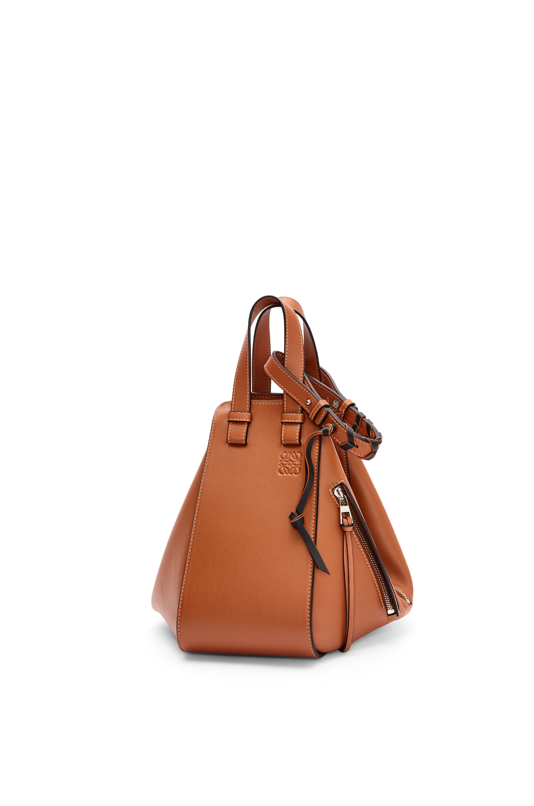 Short braided strap in classic calfskin - 4