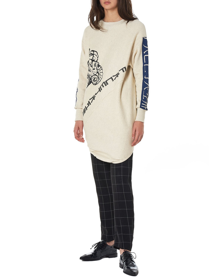 FACETASM Diagonal Seam One-Piece Pullover outlook