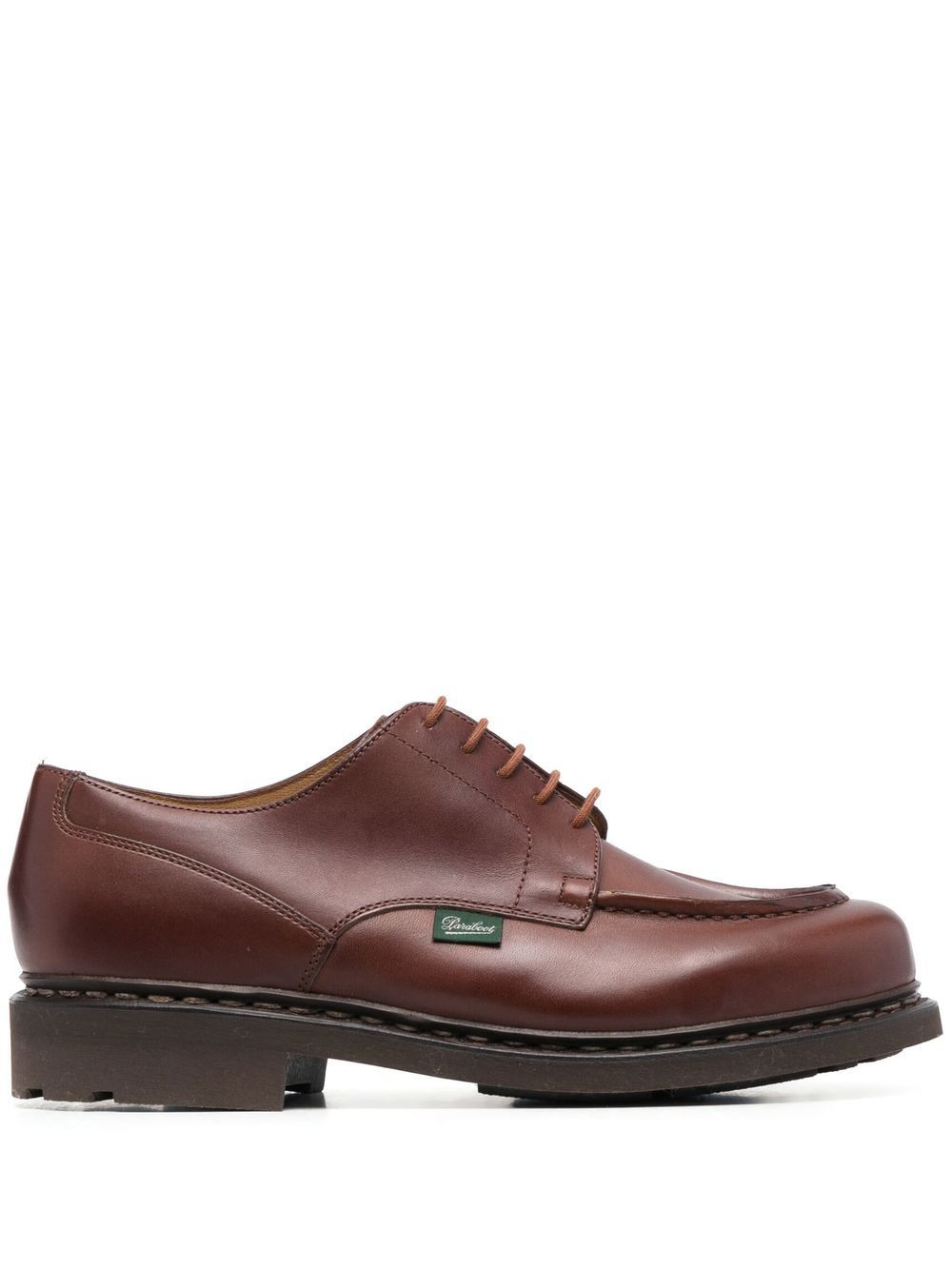 lace-up leather Derby shoes - 1