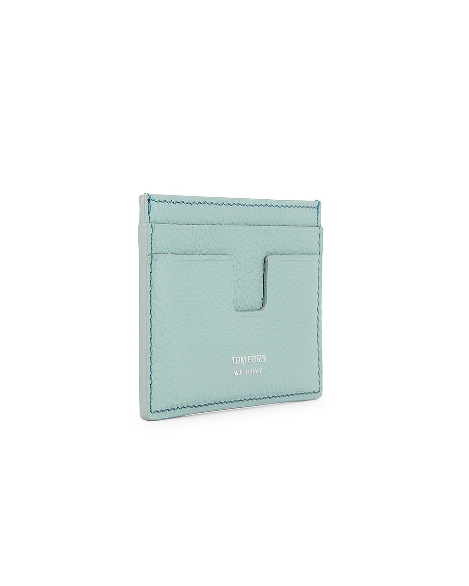 Soft Grain Leather T Line Cardholder - 3