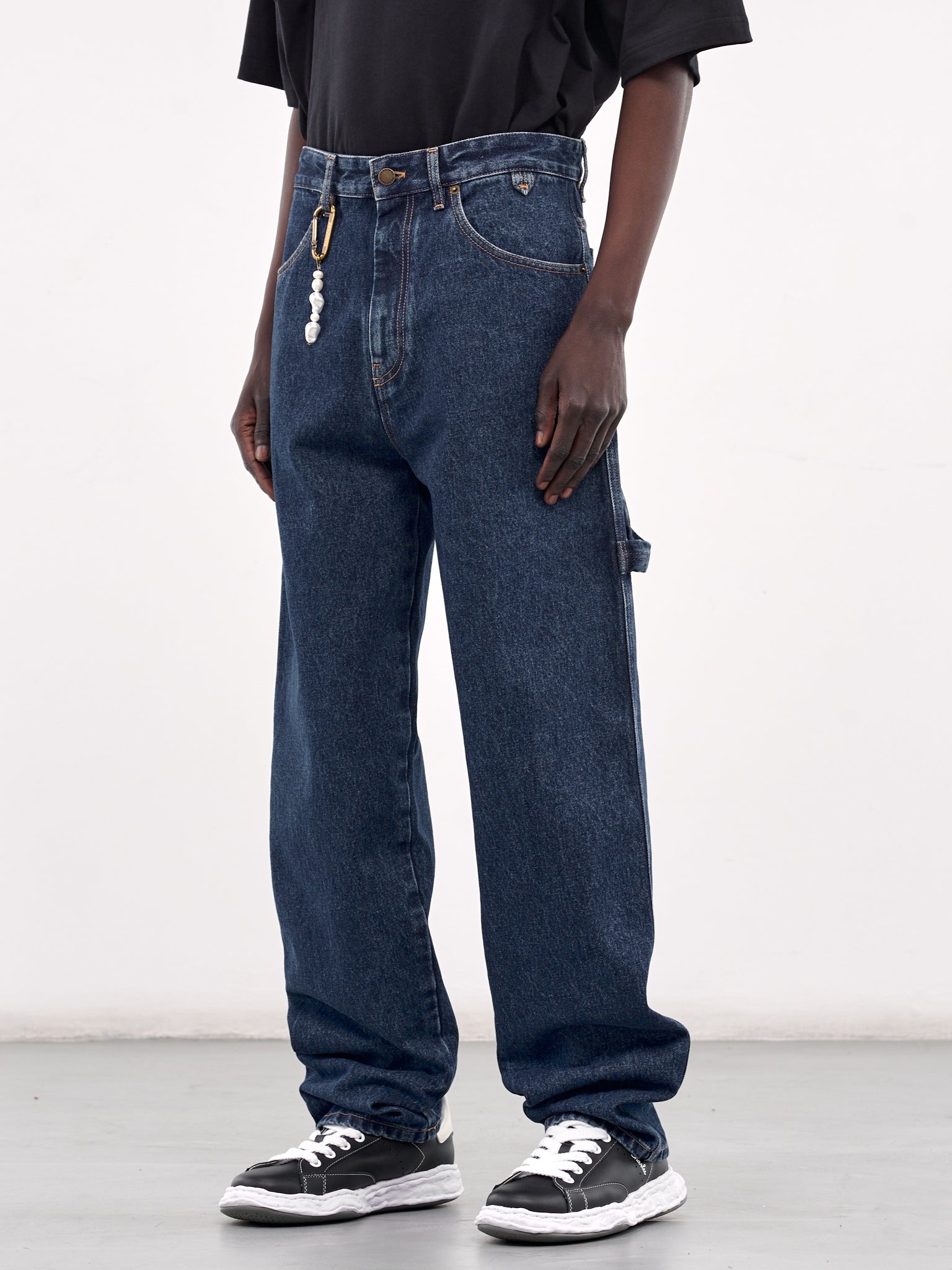 John Relaxed Denim Work Trousers - 2