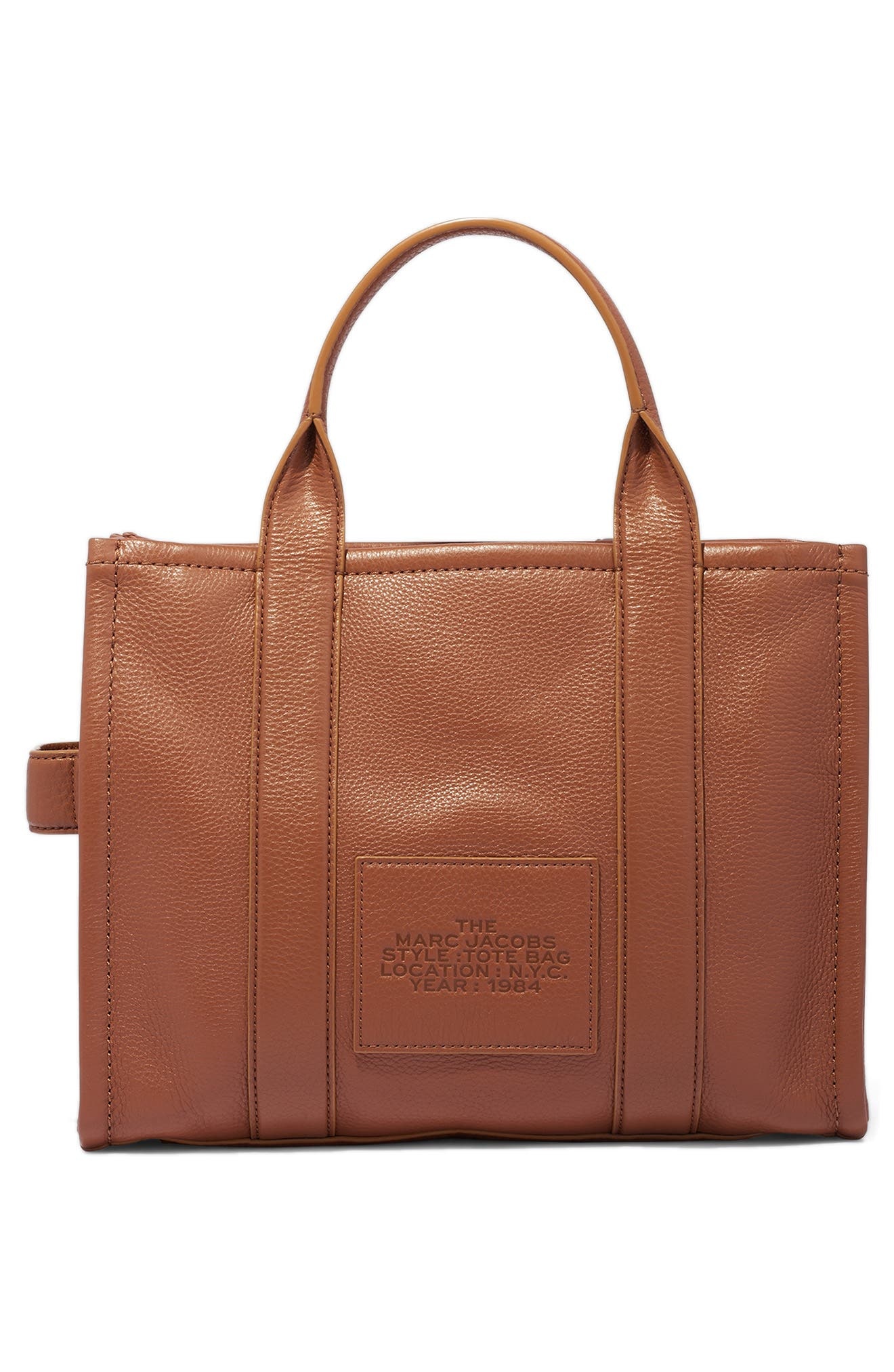 Marc Jacobs The Leather Medium Tote Bag in Argan Oil at Nordstrom - 3