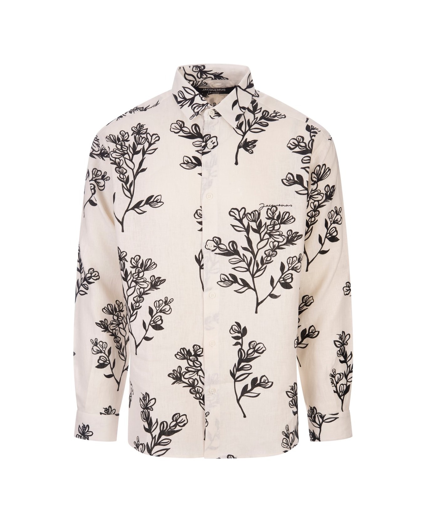 La Chemise Simon Flower Printed Shirt - 1