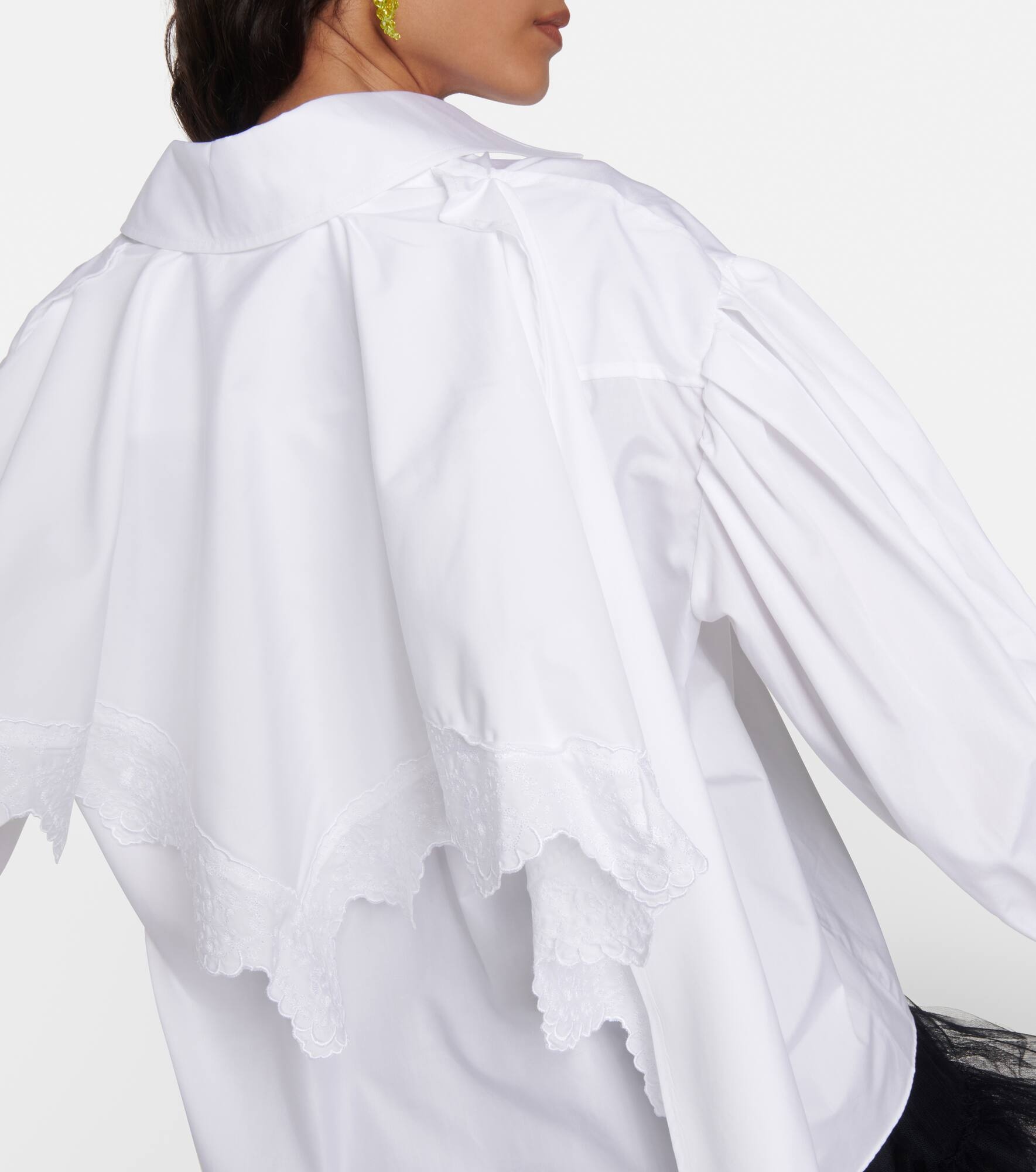 Embroidered cotton shirt - 6