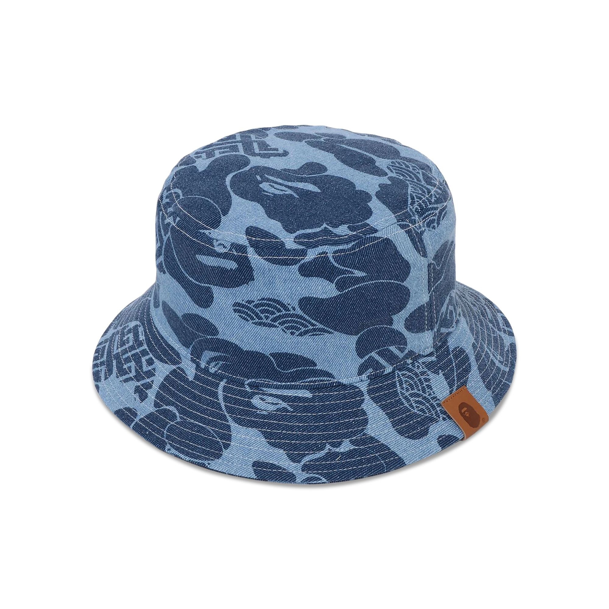 BAPE Asia Camo Denim Hat 'Indigo' - 1