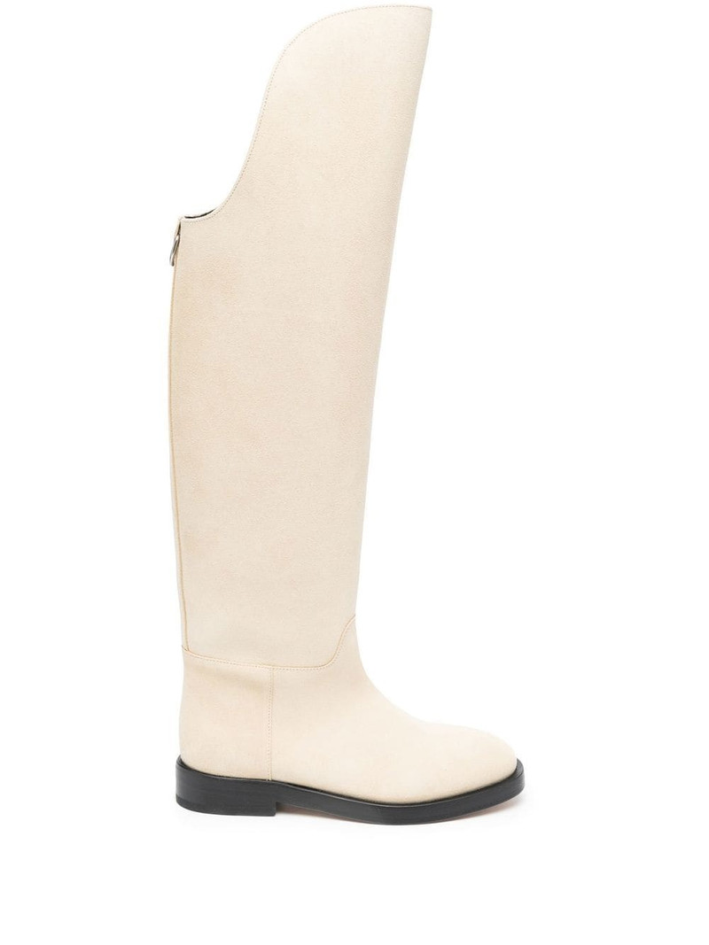 suede riding boots 1
