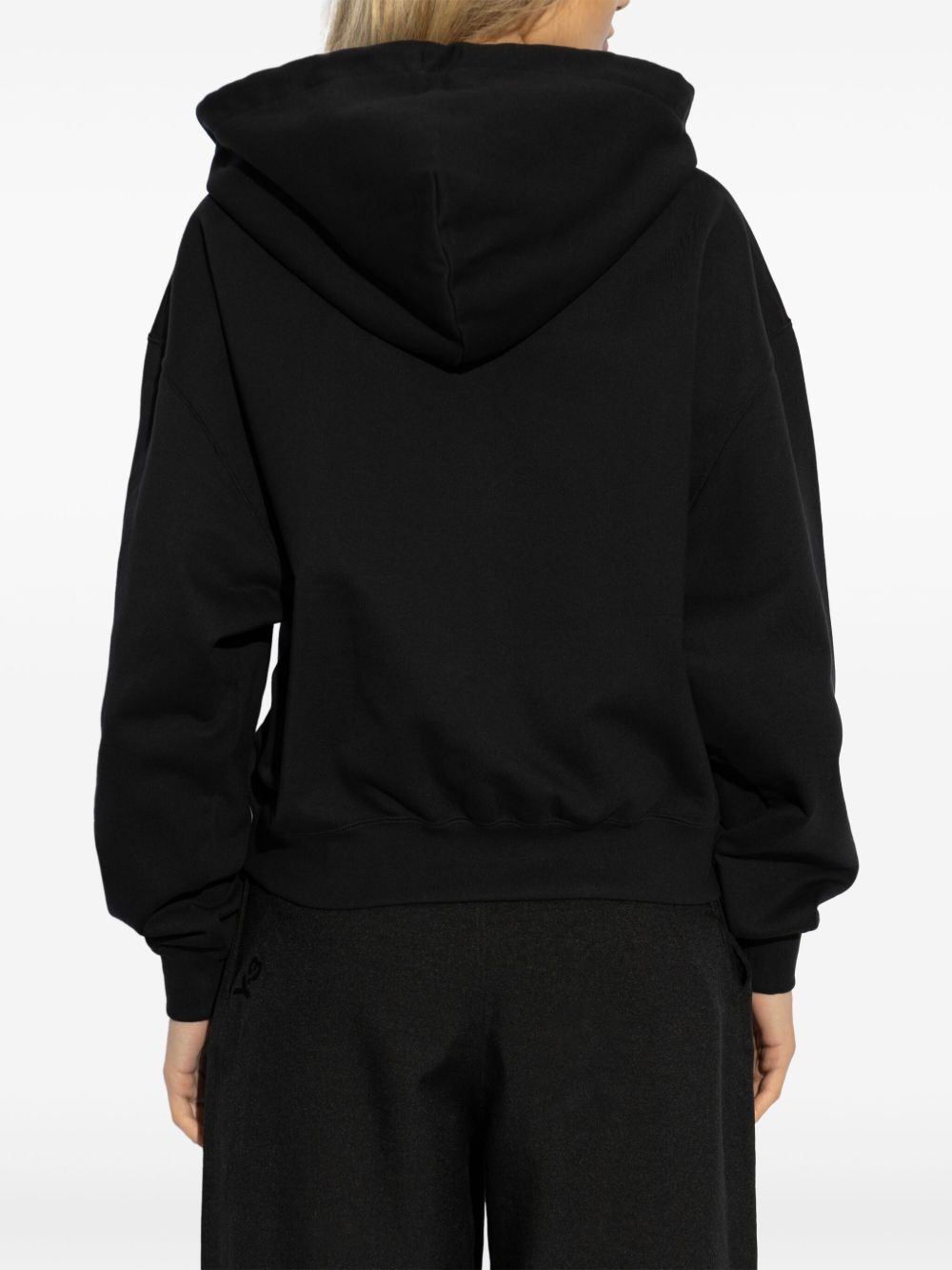 logo-print hoodie - 4