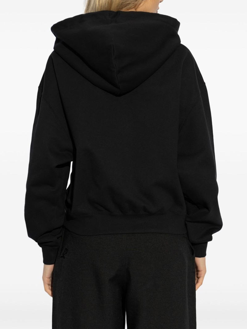 logo-print hoodie 4