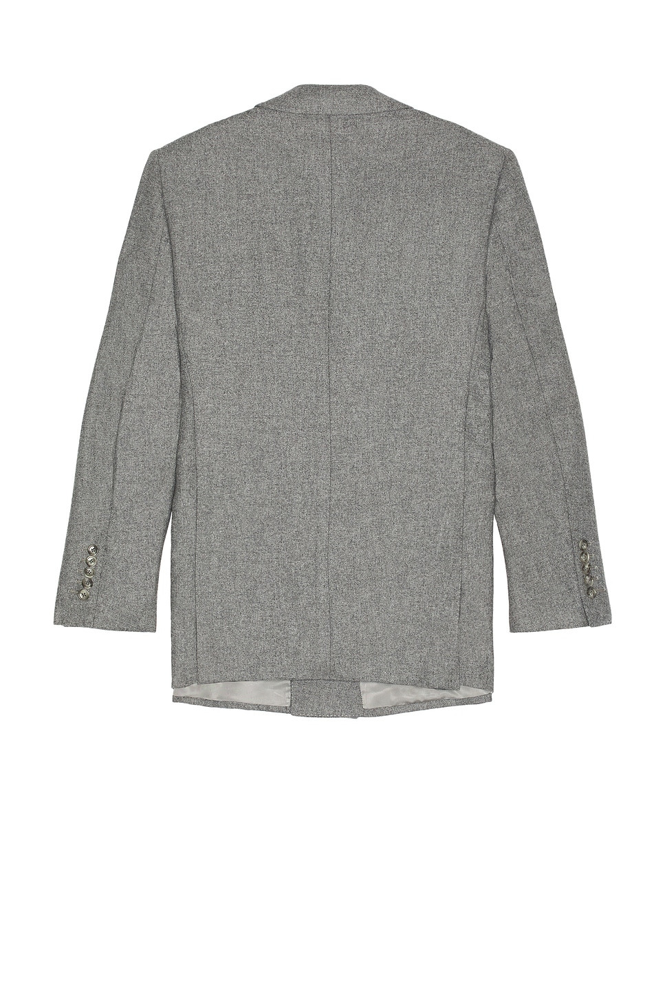 Traditional Flannel Double Breasted Jacket - 2