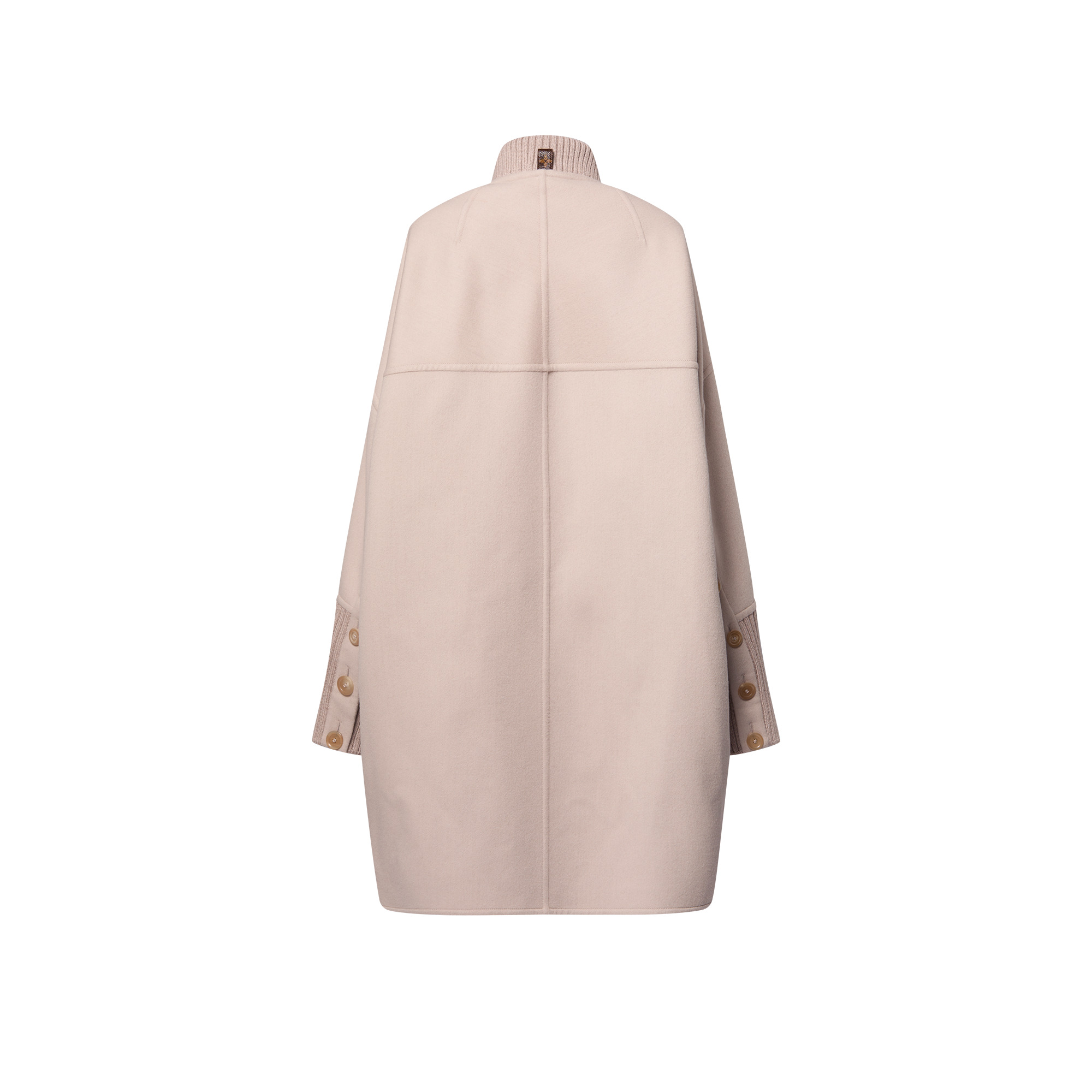 Boxy Button-Up Coat - 3