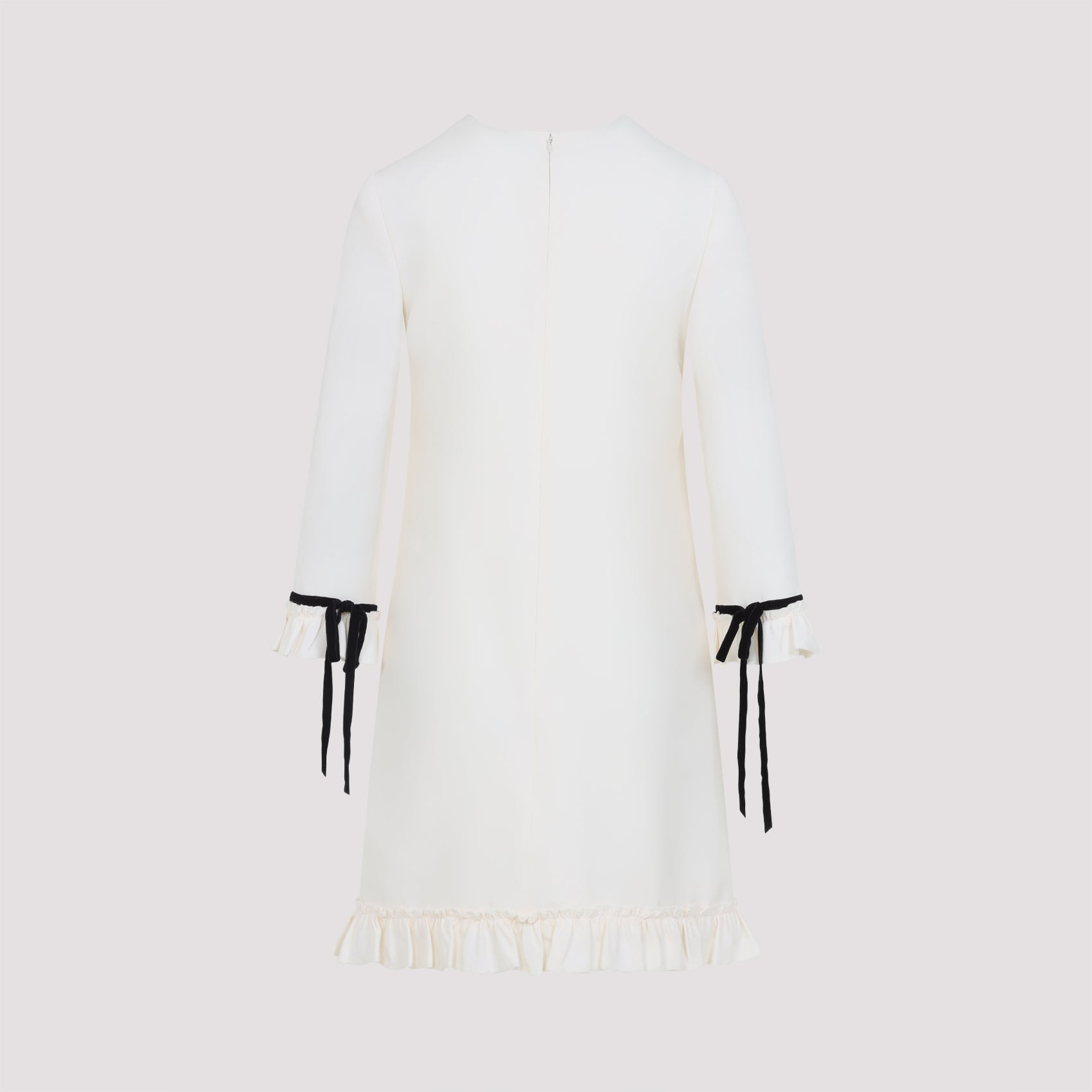 Valentino Virgin Wool Mini Dress Women - 2