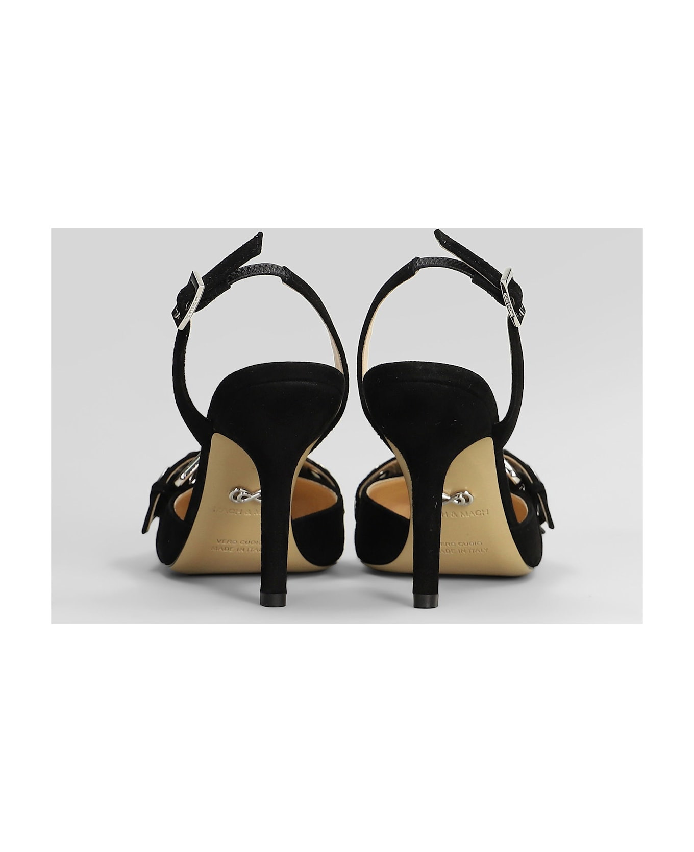 Pumps In Black Leather - 4