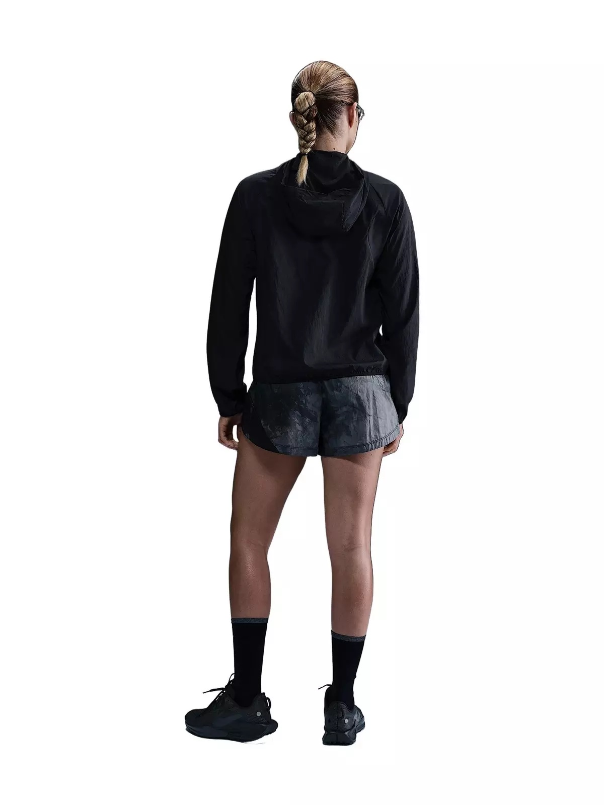 Women's Trail Repel Running Jacket -Black - 6