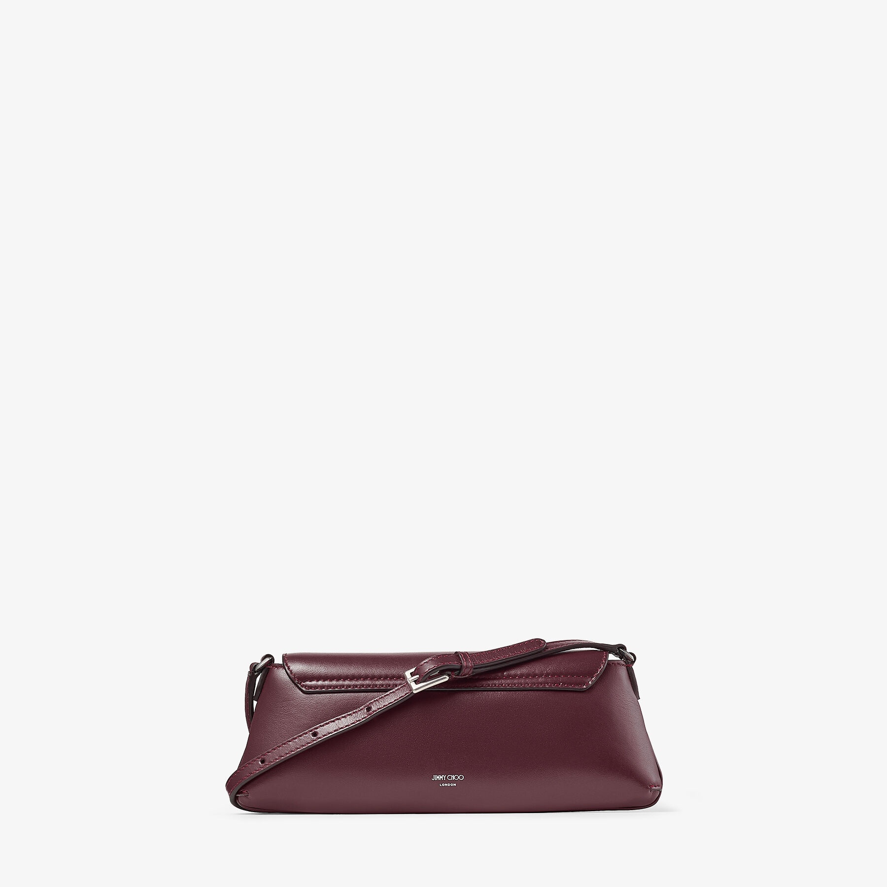 Diamond Shoulder East-West S
Garnet Calf Leather Shoulder Bag - 7