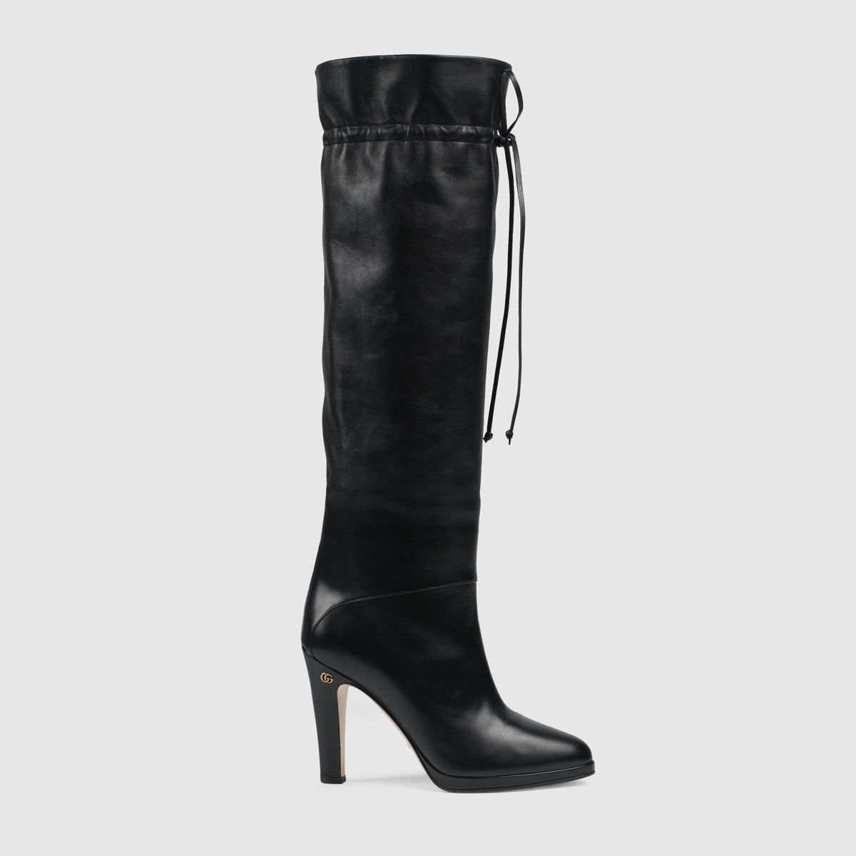 Women's knee-high boot with Double G - 1