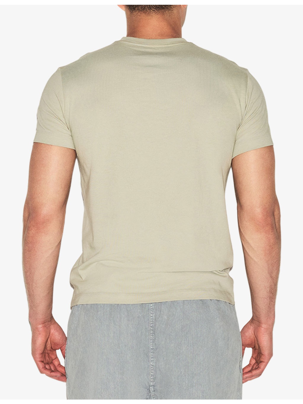 Crewneck short-sleeve cotton-jersey T-shirt - 4