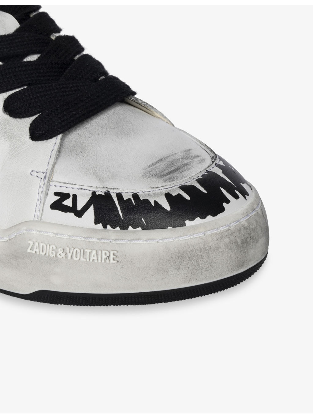 Fly Wings Leather Low-Top Trainers - 5