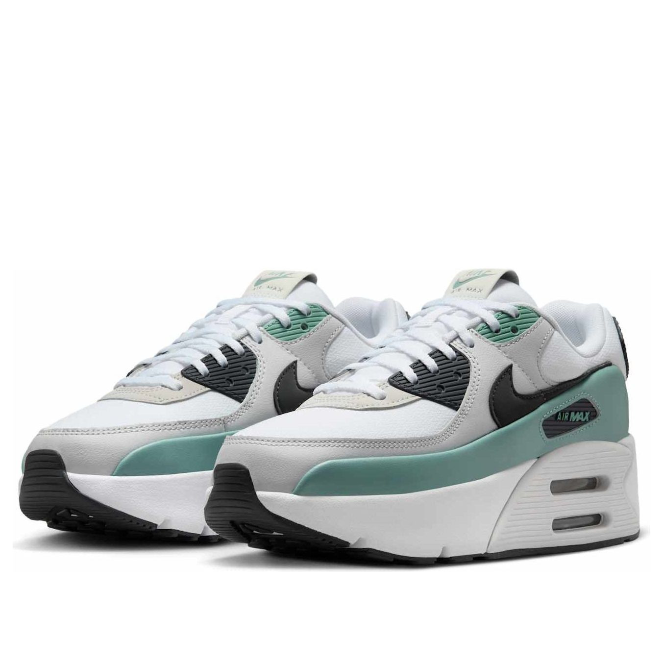 (WMNS) Nike Air Max 90 LV8 'White Cannon Vast Grey' FD4328-115 - 4