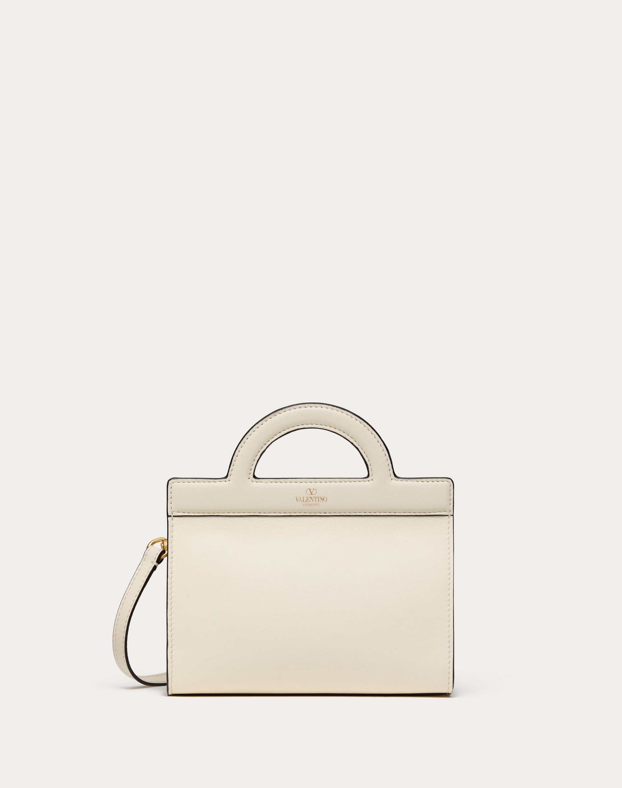VALENTINO GARAVANI TAGGED MINI CROSS-BODY BAG IN CALFSKIN - 1