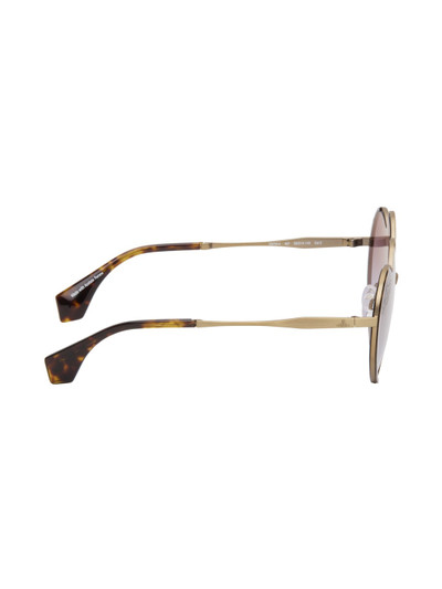 Vivienne Westwood Gold & Tortoiseshell Lovelace Sunglasses outlook