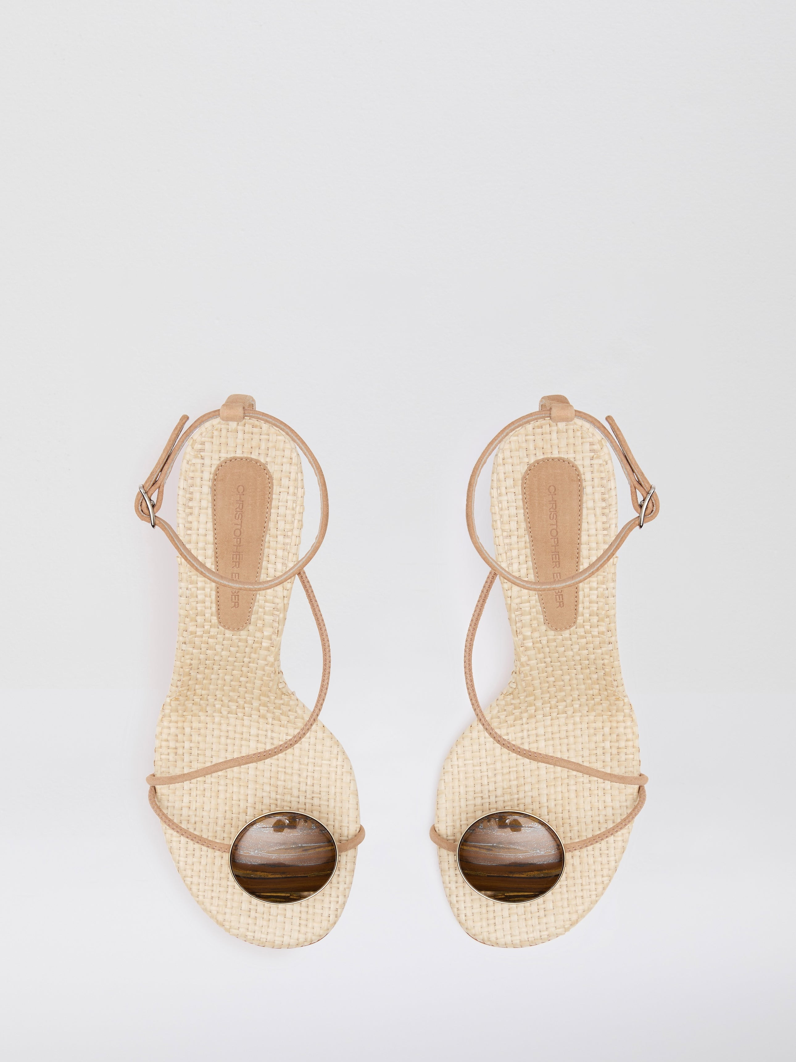 Doma Stoned Raffia Heel - 4