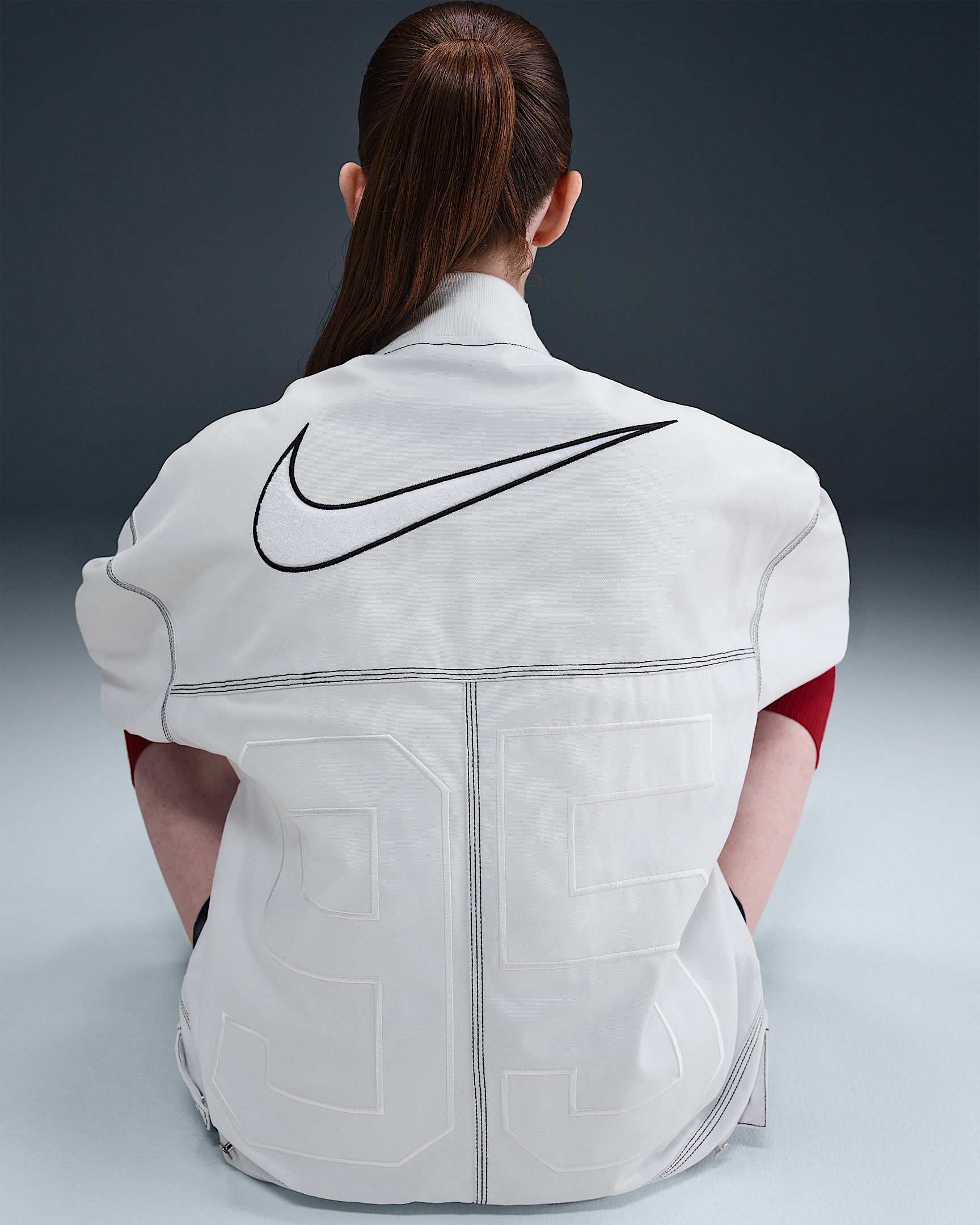 Nike Sportswear Women's Oversized Graphic Cargo Jacket - 2