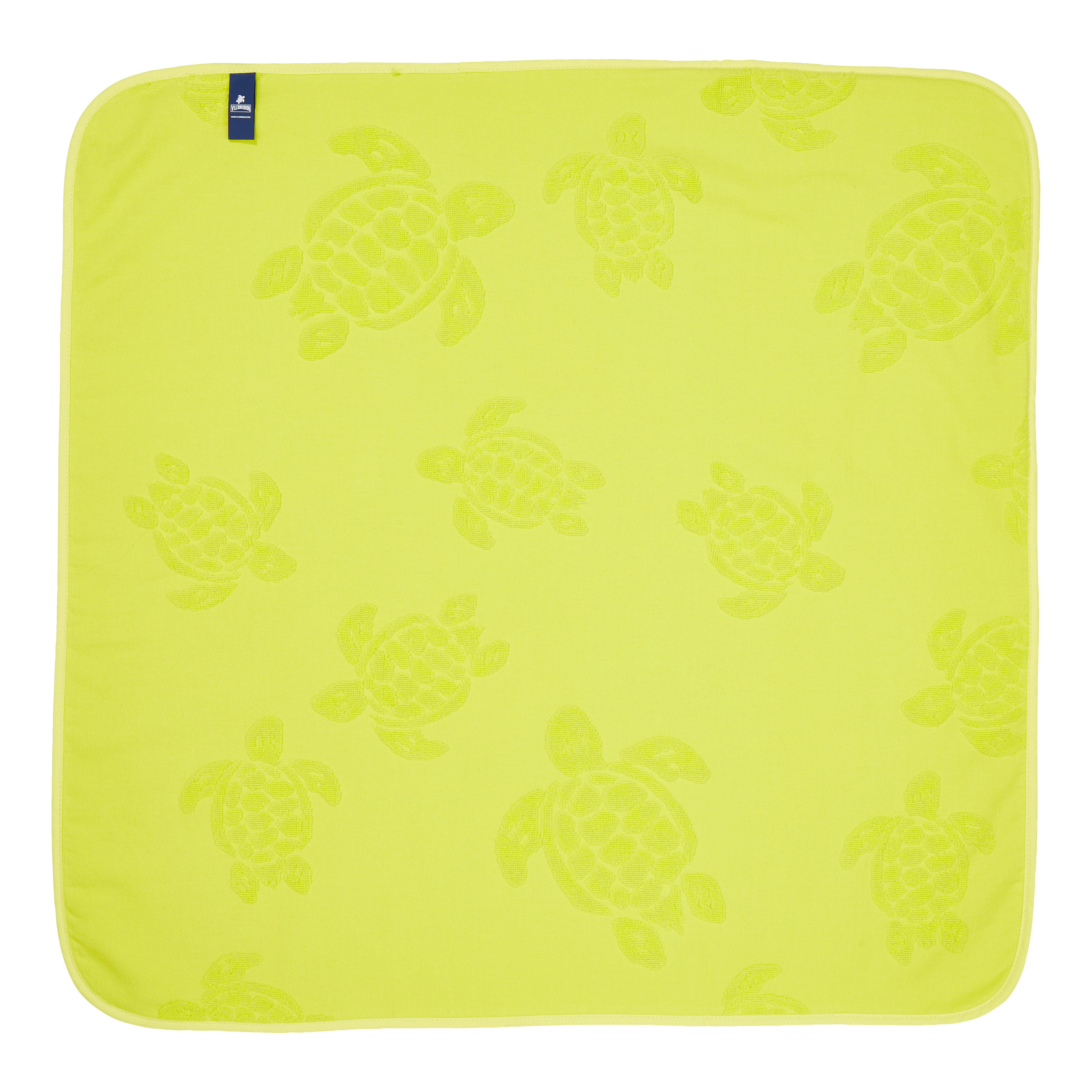 Baby Beach Towel Turtle Jacquard Solid - 2