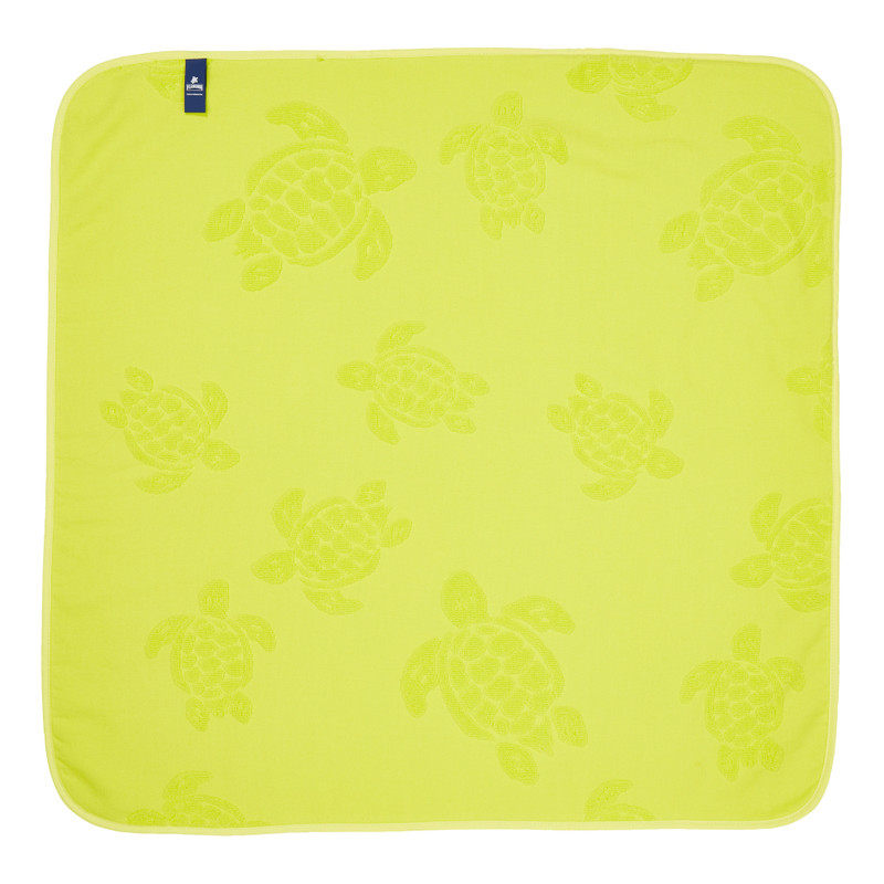 Vilebrequin Baby Beach Towel Turtle Jacquard Solid outlook