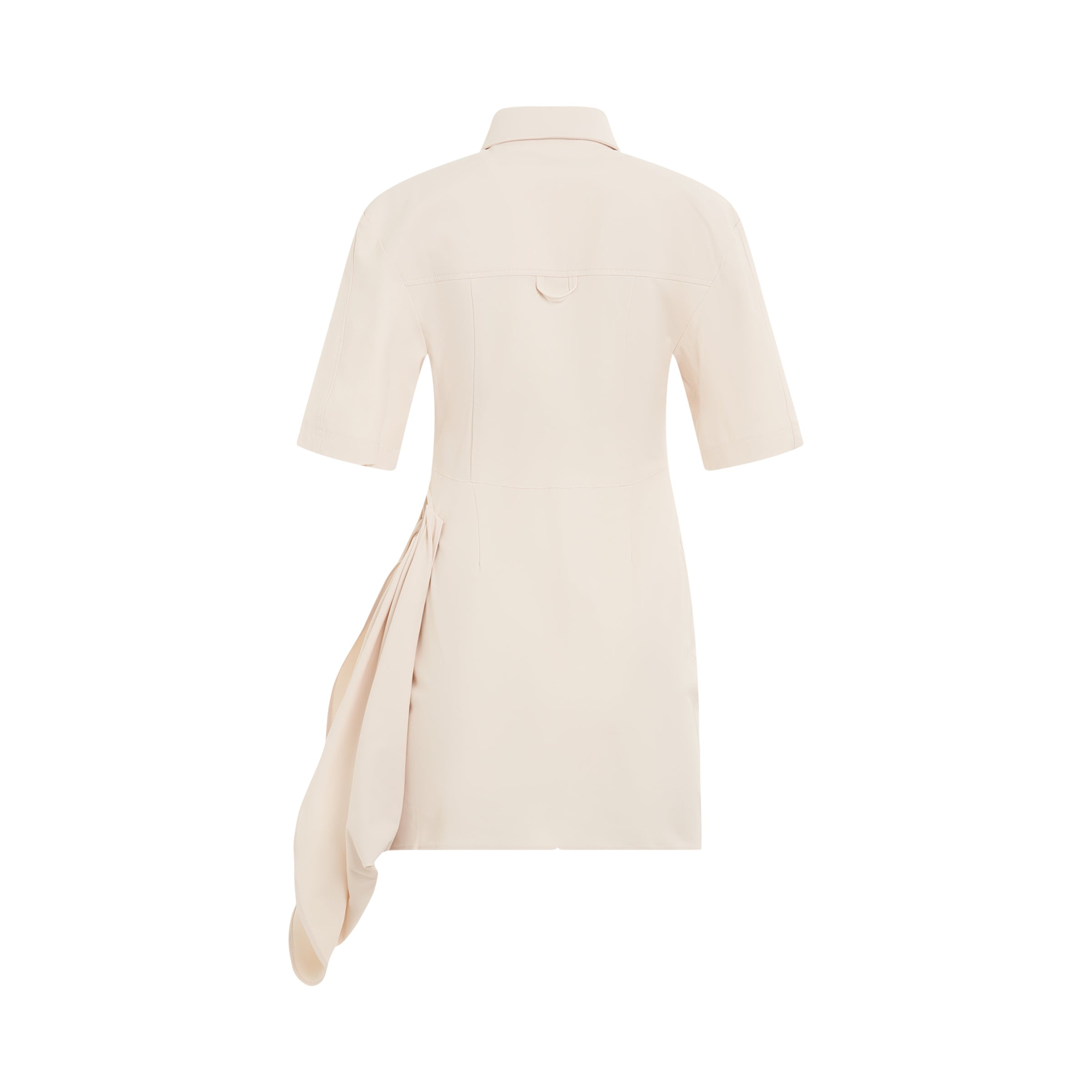 Camisa Dress in Ivory - 4
