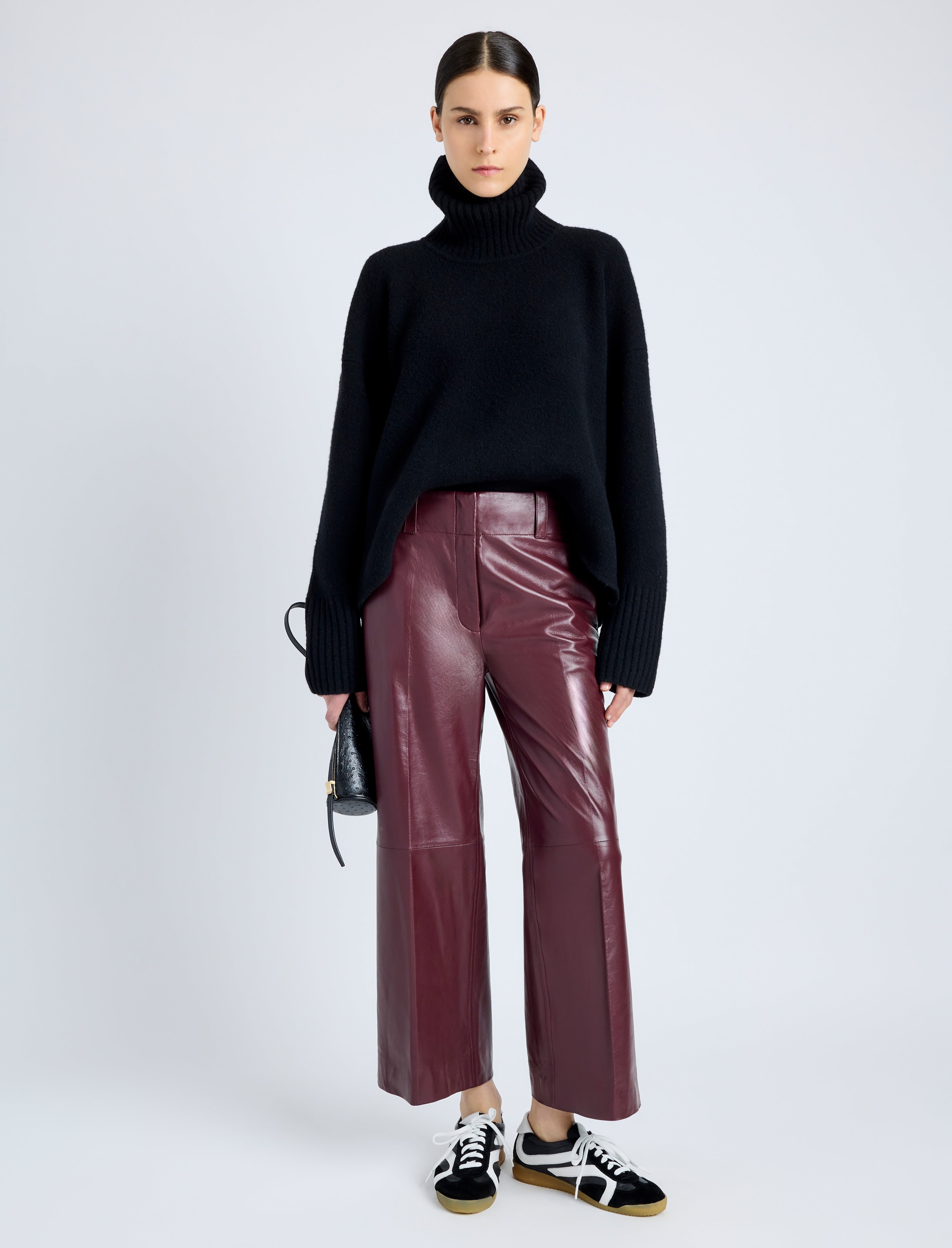 Noland Pant in Leather - 2